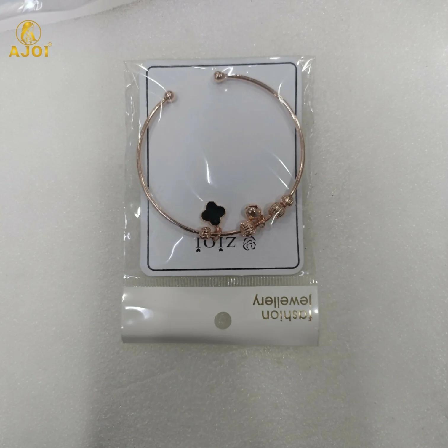 Adjustable Rose Gold Plated Charm Bracelet - Image 6