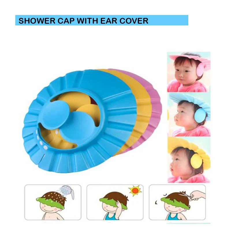 Adjustable Safe Soft Baby Shower cap - Image 6