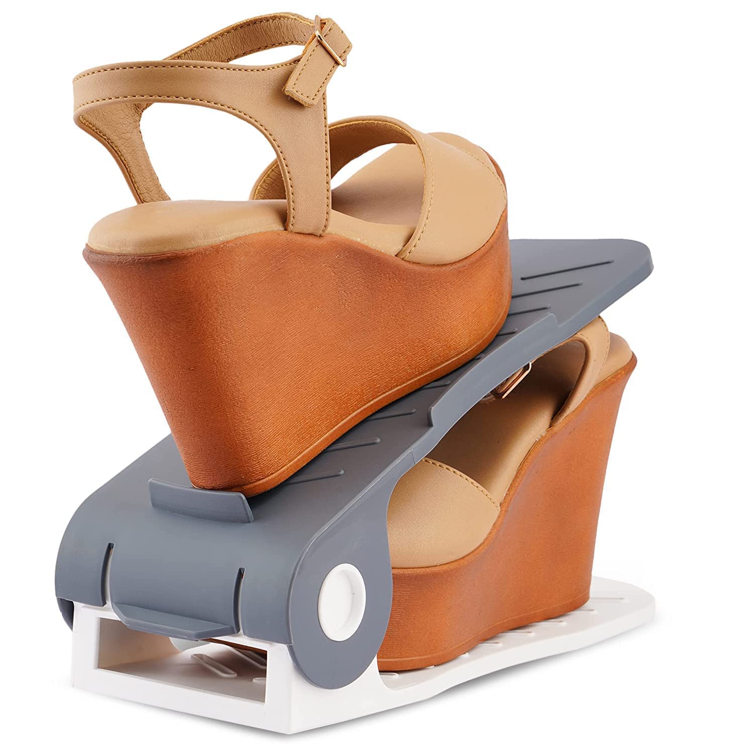 Adjustable Shoe Organizer (1 Pc): Space-Saving Storage - Image 4