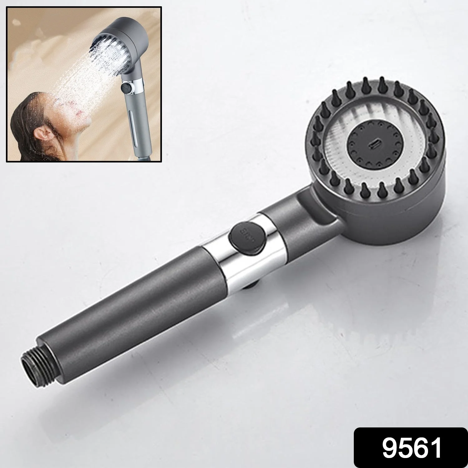 Shower Filter Shower Head, Adjustment Shower Head (3 Modes / 1 Pc) - Image 2