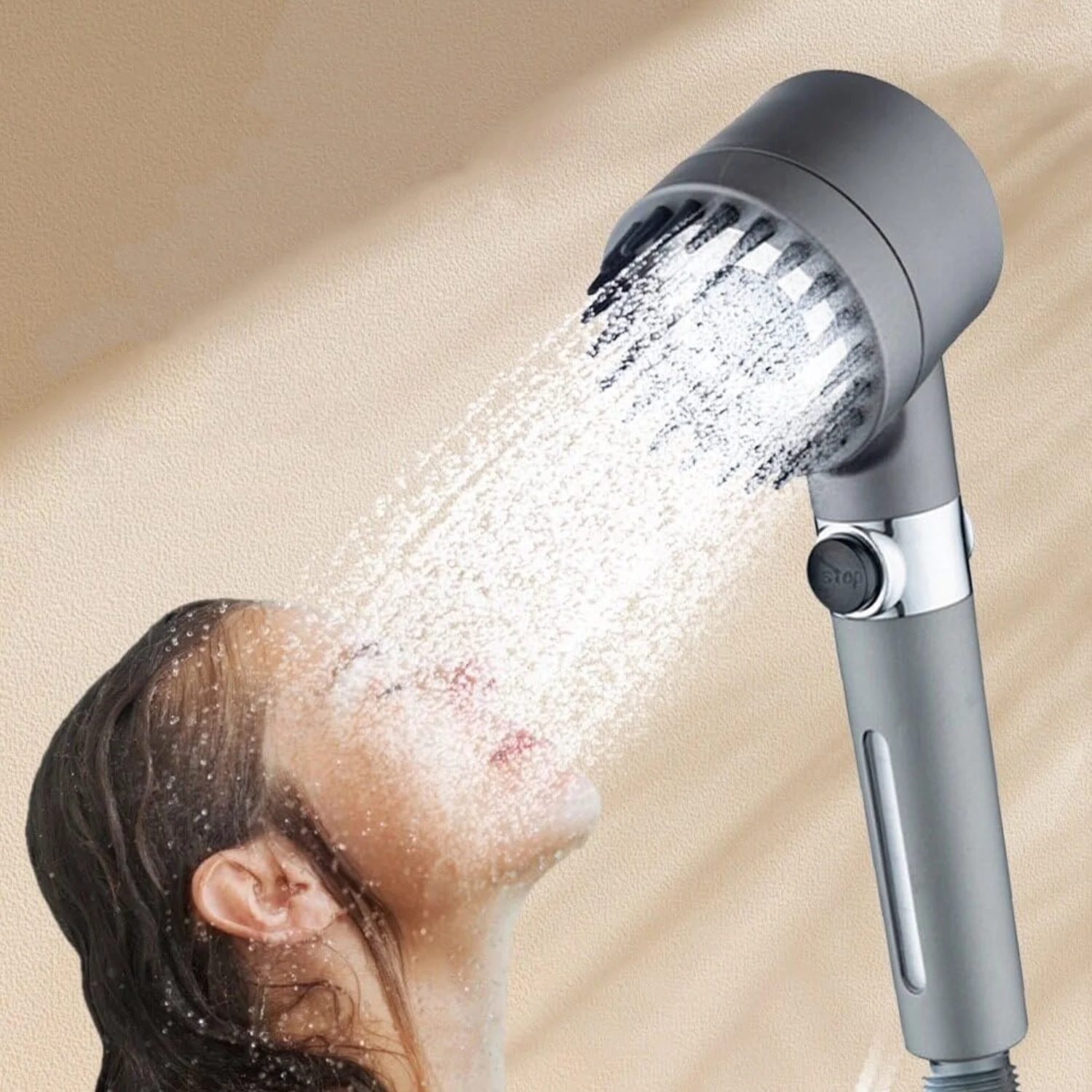 Shower Filter Shower Head, Adjustment Shower Head (3 Modes / 1 Pc) - Image 5