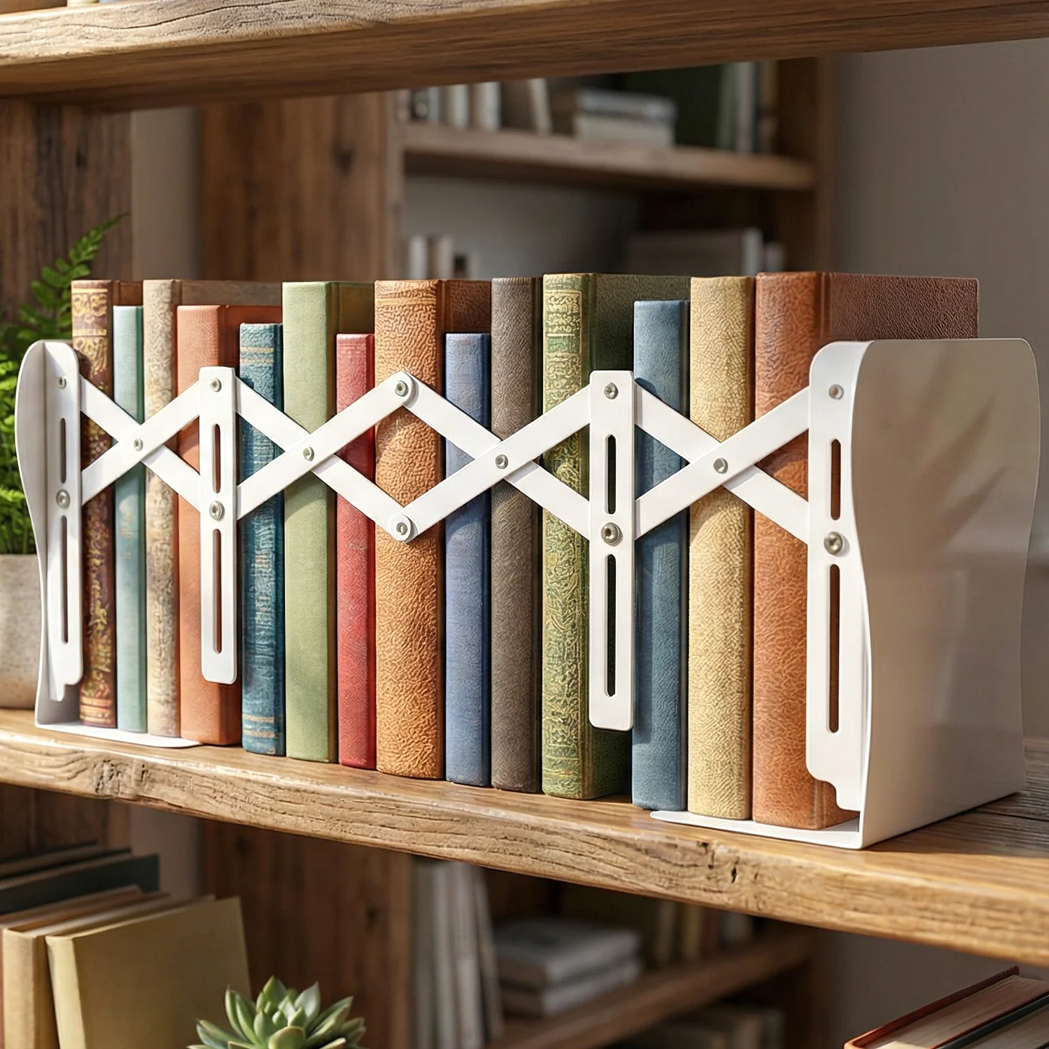 Adjustable Telescopic Iron Desk Book Stand (1 Pc) - Image 4