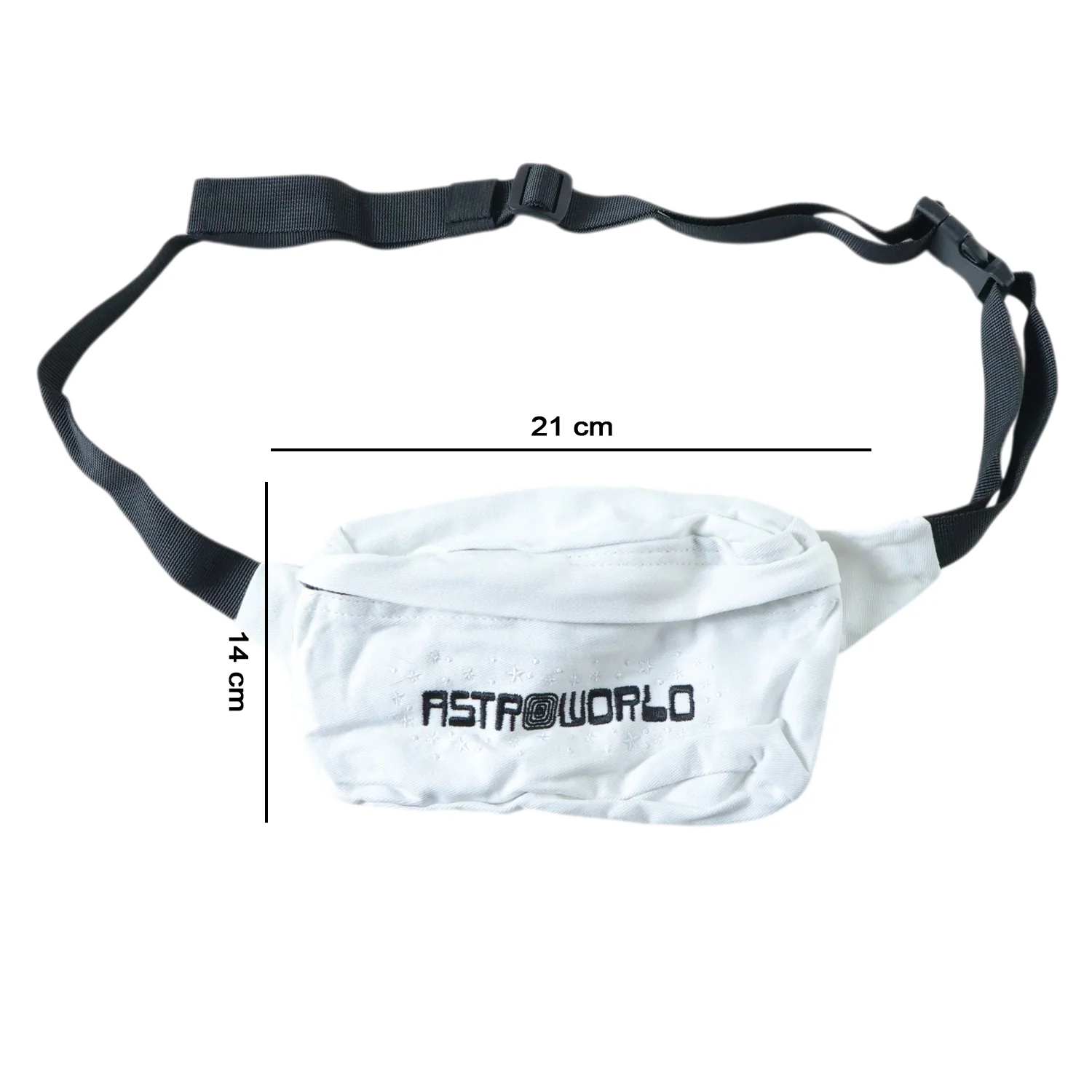Adjustable Waist Bag Crossbody Sling Bag (1 Pc, 21 x 14 Cm) - Image 6
