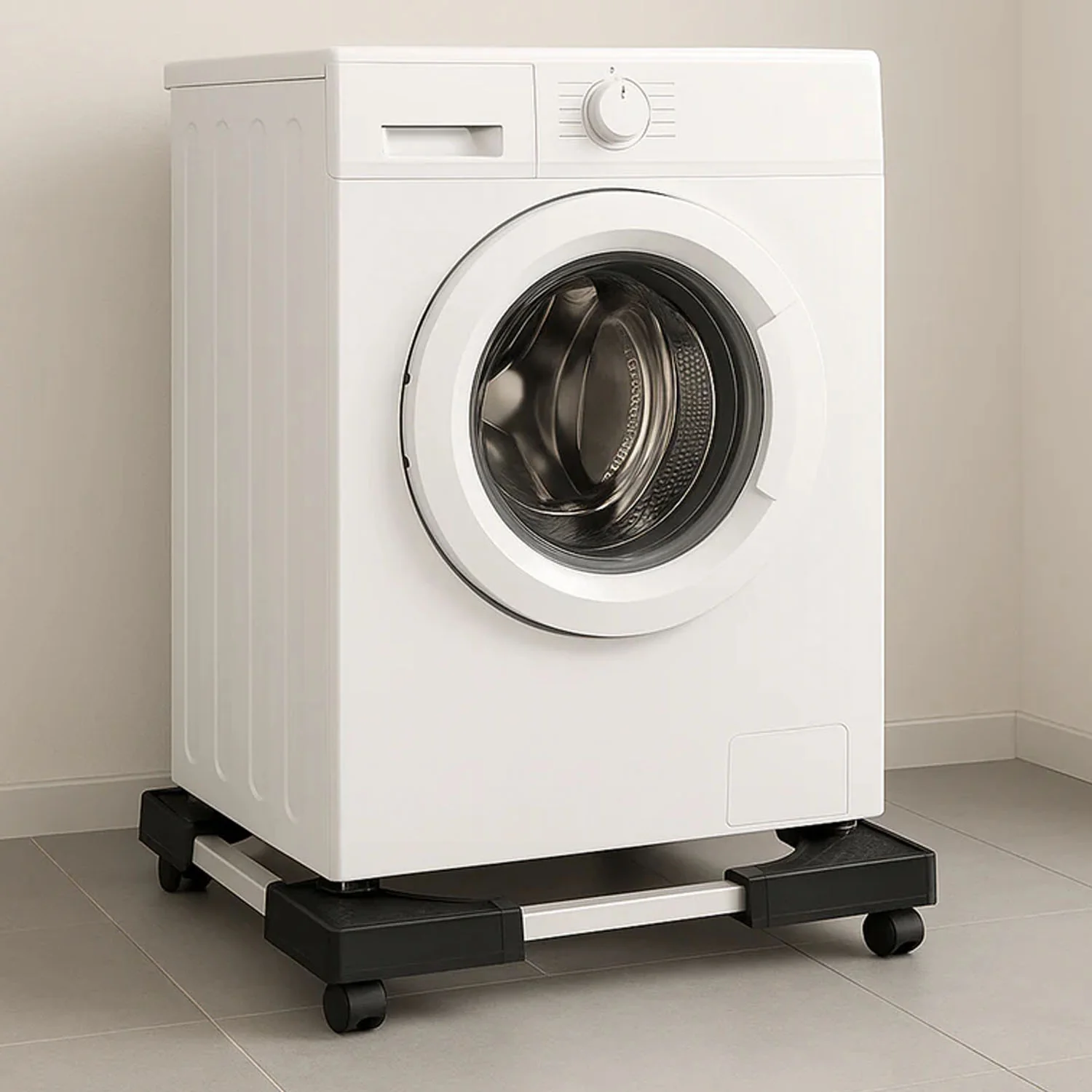 Adjustable Washing Machine & Refrigerator Stand (67×67 cm ,1 Pc) - Image 9