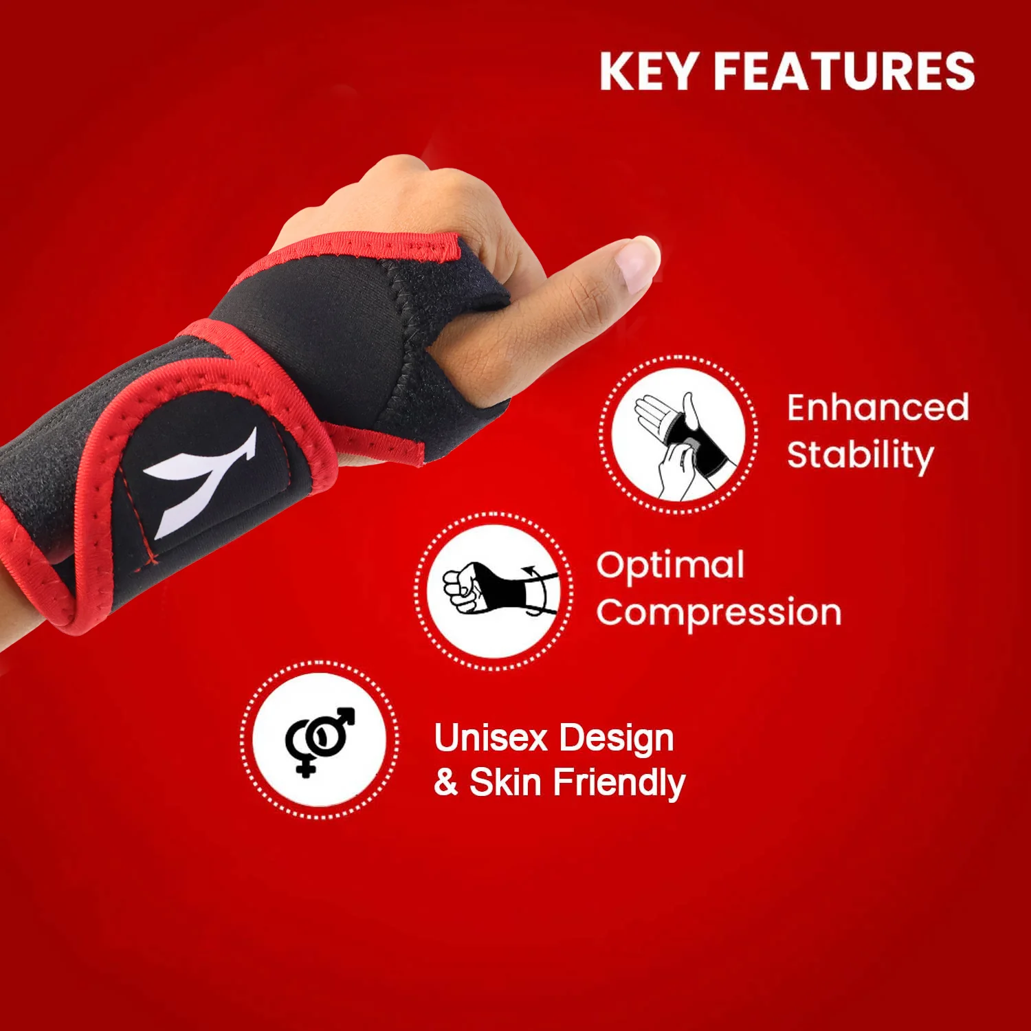 Adjustable Wrist Support Brace (1 Pc) - Image 4