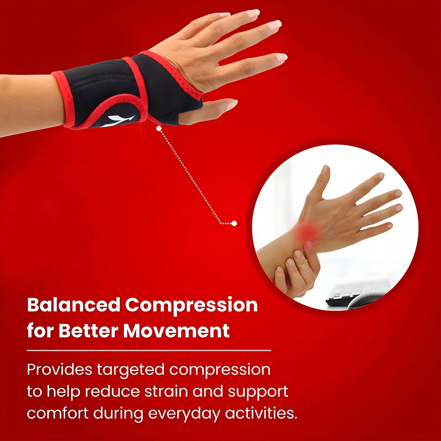 Adjustable Wrist Support Brace (1 Pc) - Image 7
