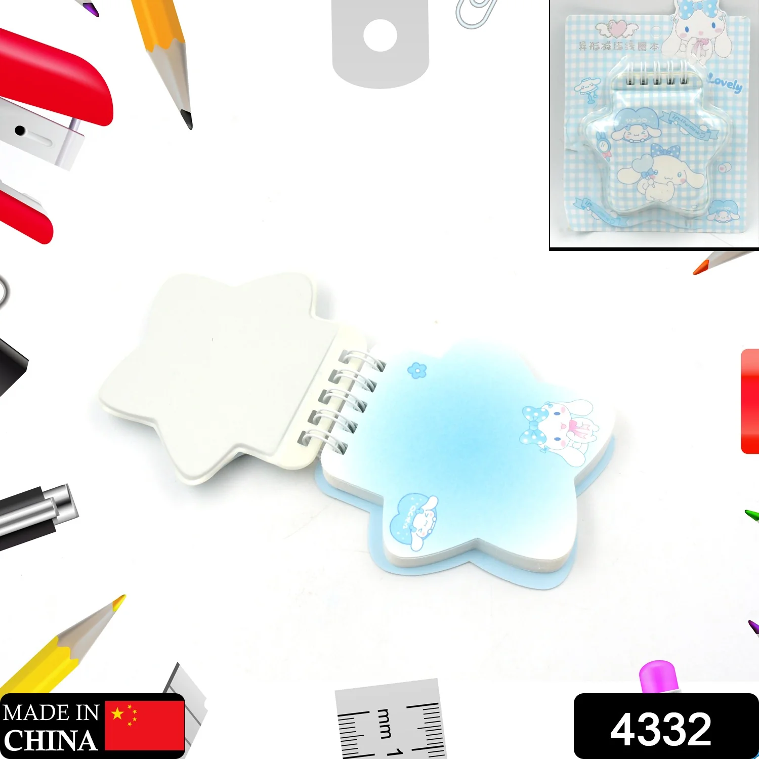 Adorable Cartoon Diary: Fun & Fancy Pages for Kids (Pocket Size, 1 Pc) - Image 2