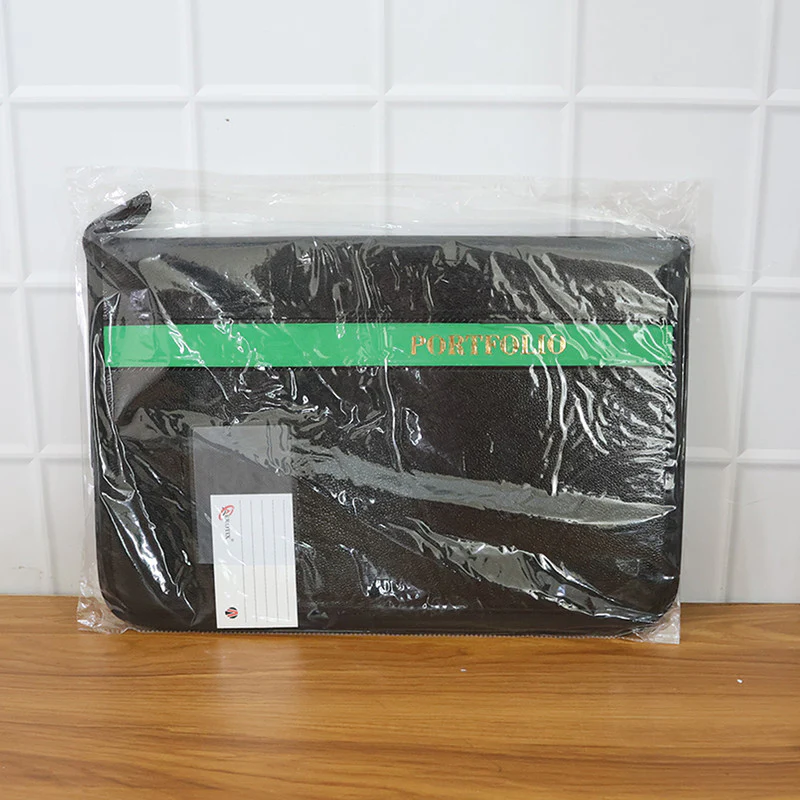 Aerotix A4 Portfolio File with Zipper – 30 Leaf Display Folder - Image 7