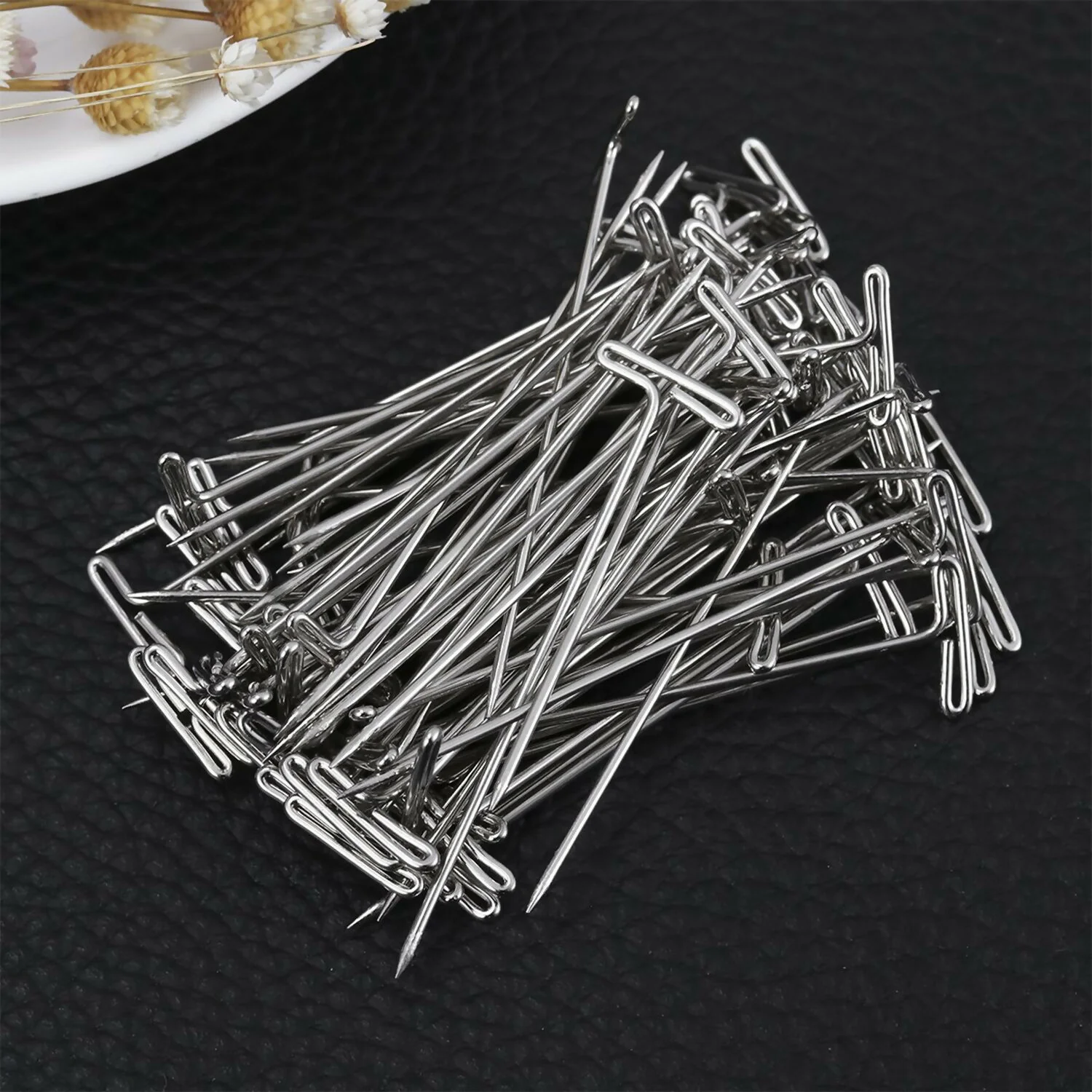 Aerotix Stainless Steel T Pin For Sewing & Craft Pins for Fabric, Notice Board, Office & Home Use (50Gm) - Image 6