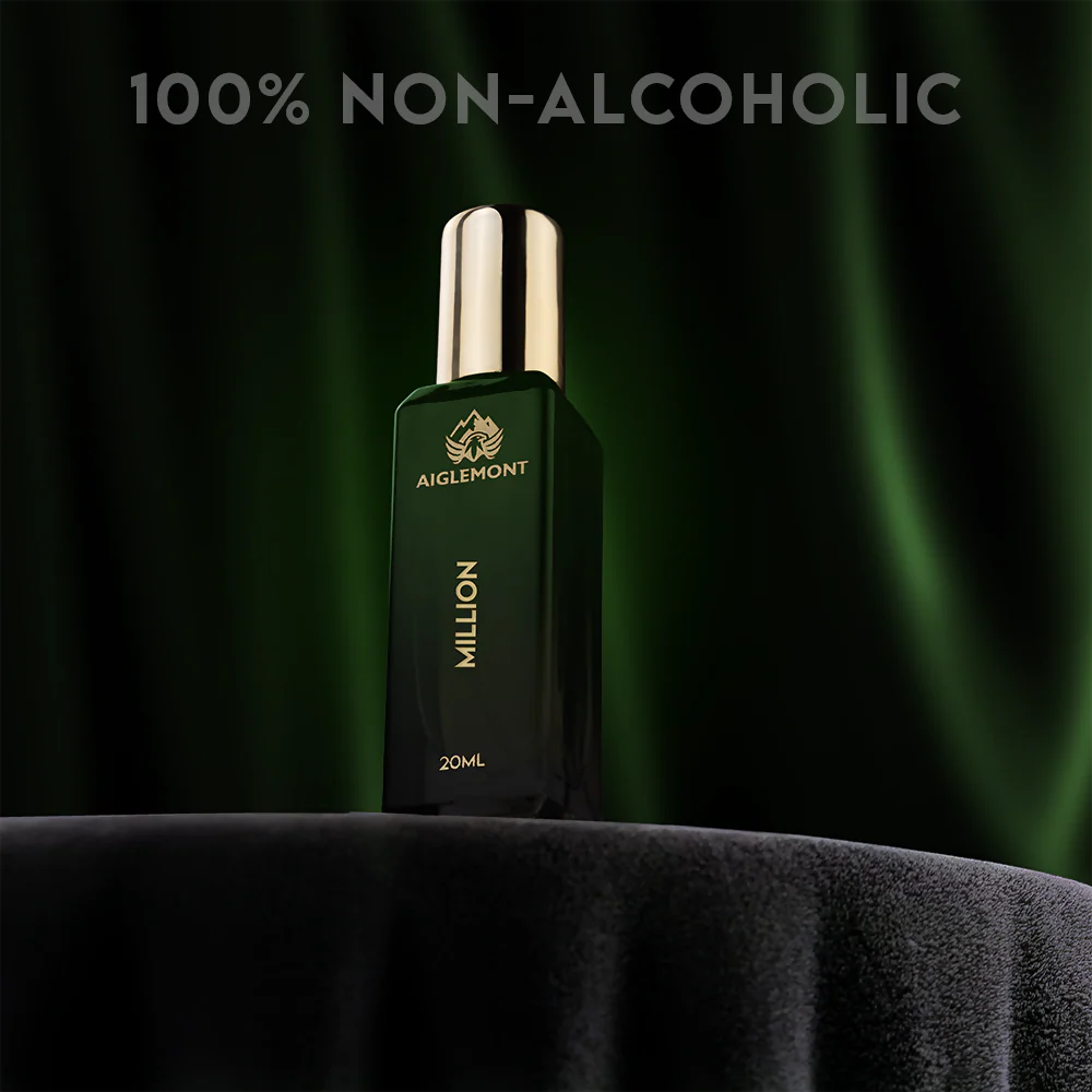 Aiglemont Million Alcohol-Free Long Lasting Perfume Spray for Men & Women 20ml - Image 2
