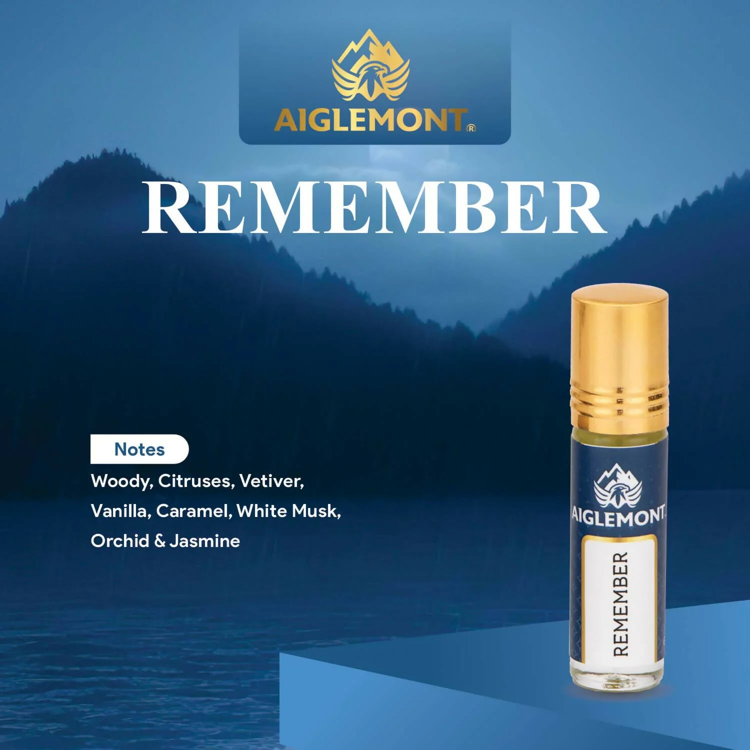 Aiglemont Non-Alcoholic Roll-On Attar Perfume Combo Set (4 Pcs × 6 ml) - Image 7