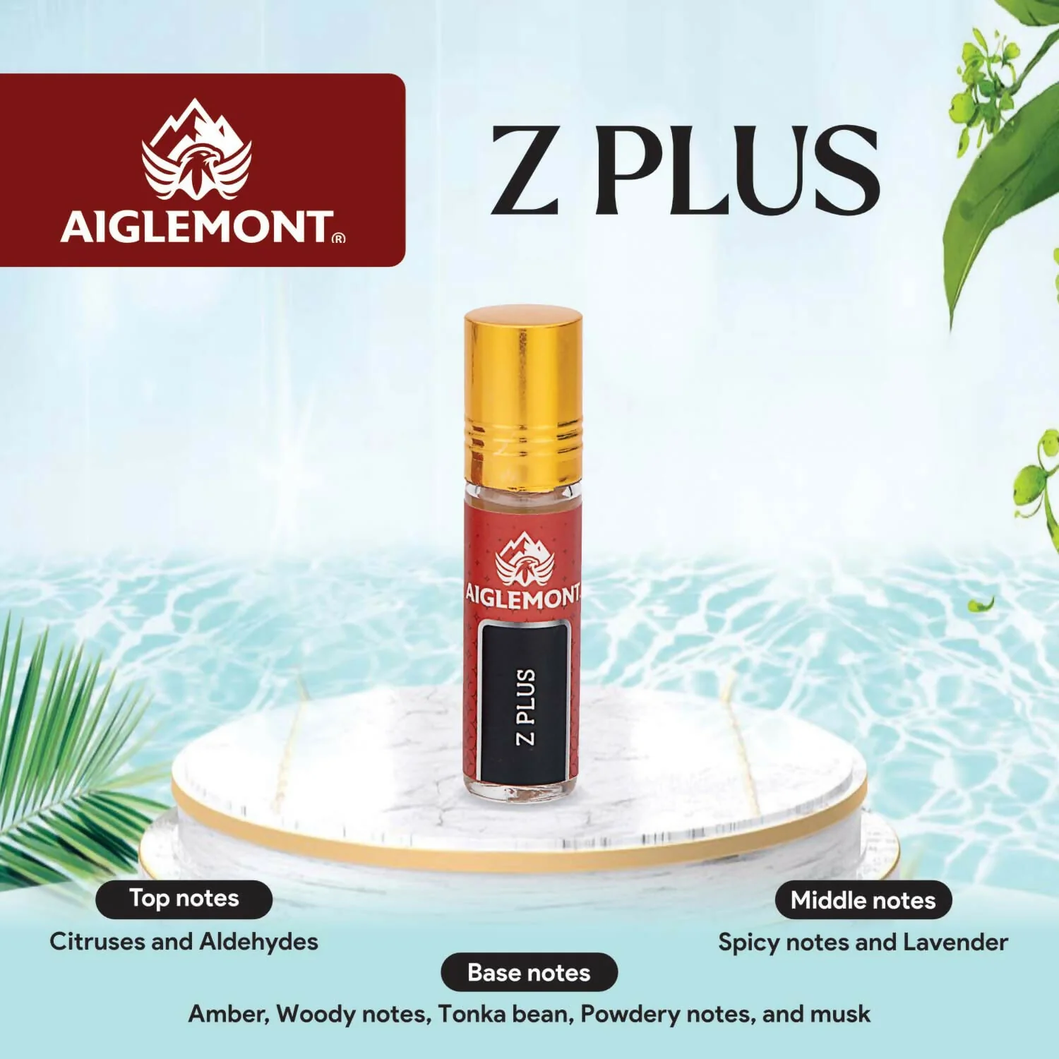 Aiglemont Non-Alcoholic Roll-On Attar Perfume Combo Set (4 Pcs × 6 ml) - Image 8