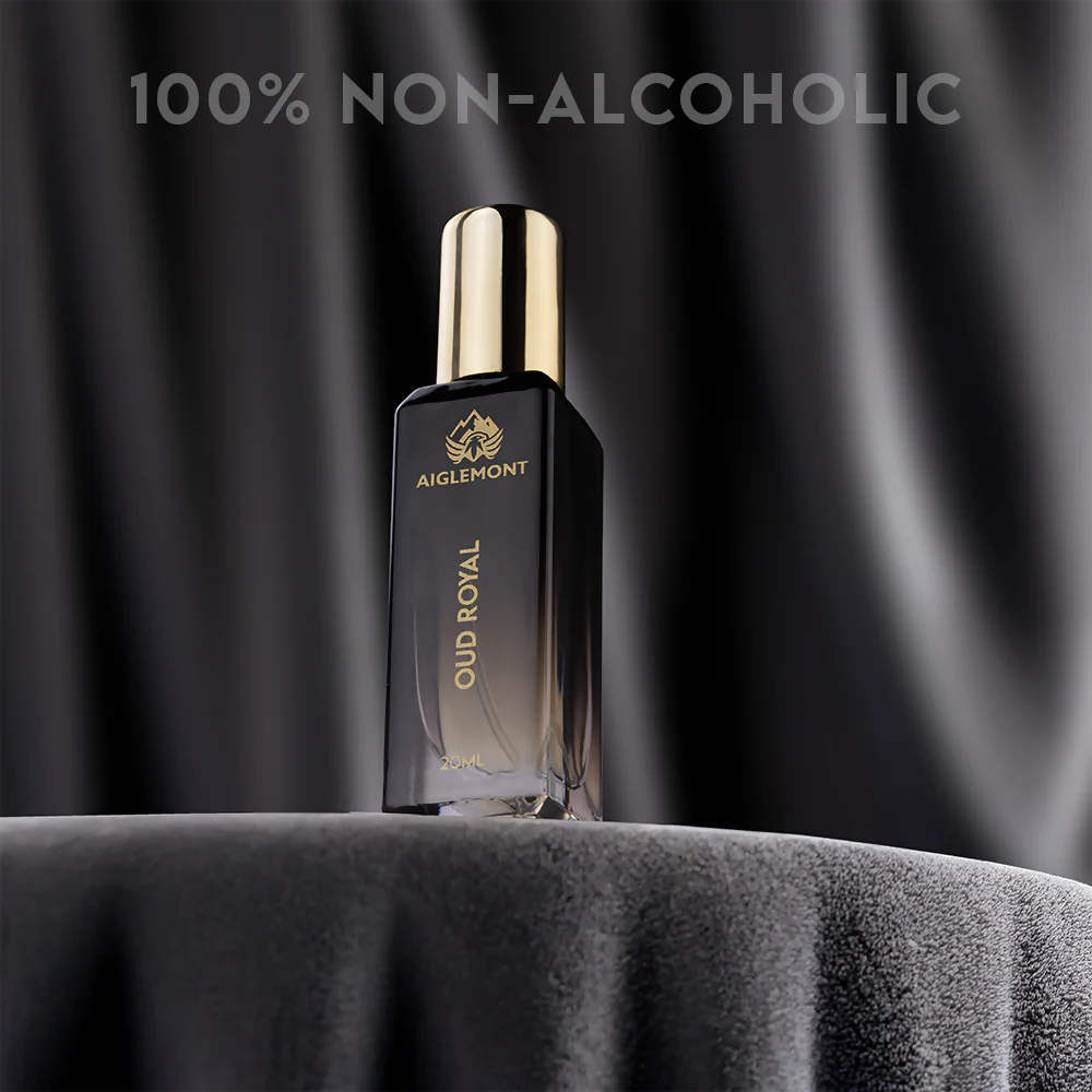 Aiglemont Oud Royal Alcohol-Free Long Lasting Perfume Spray for Men & Women 20ml - Image 2