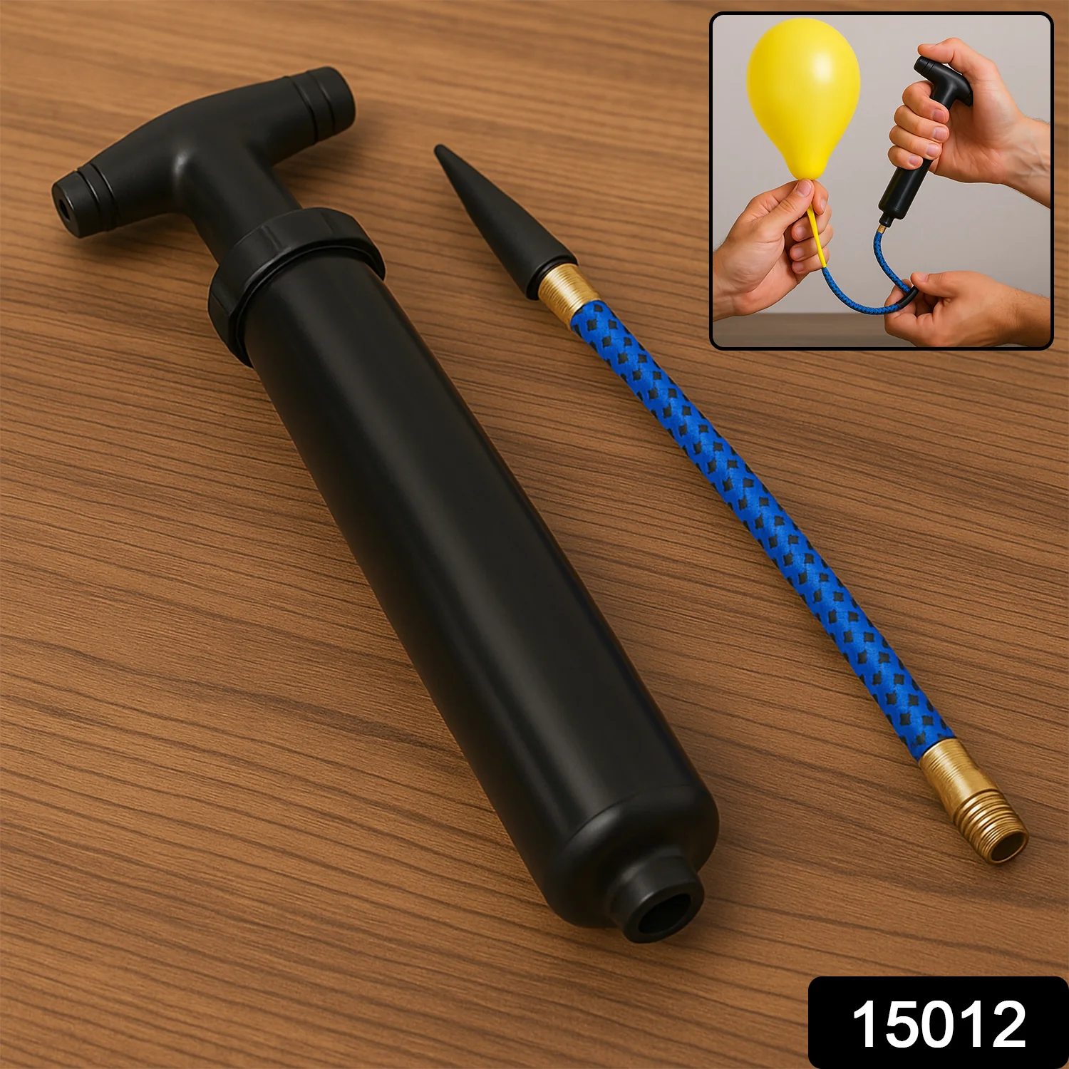 Portable Air Ball Inflatable Kit With PIN Plastic & Metal (1 Pc With Pin) - Image 2