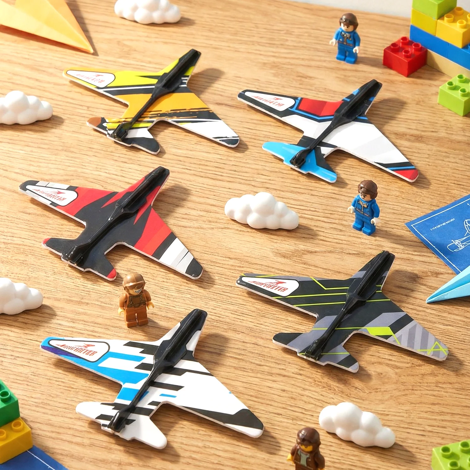 Air Battle Plane Launcher Gun Toy for Kids – Foam Glider Set (1 Set) - Image 7