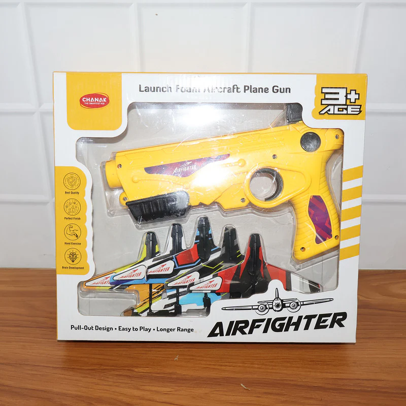 Airfighter Toy Plane Gun Set – Launch Gliders & Fun Games for Kids - Image 7