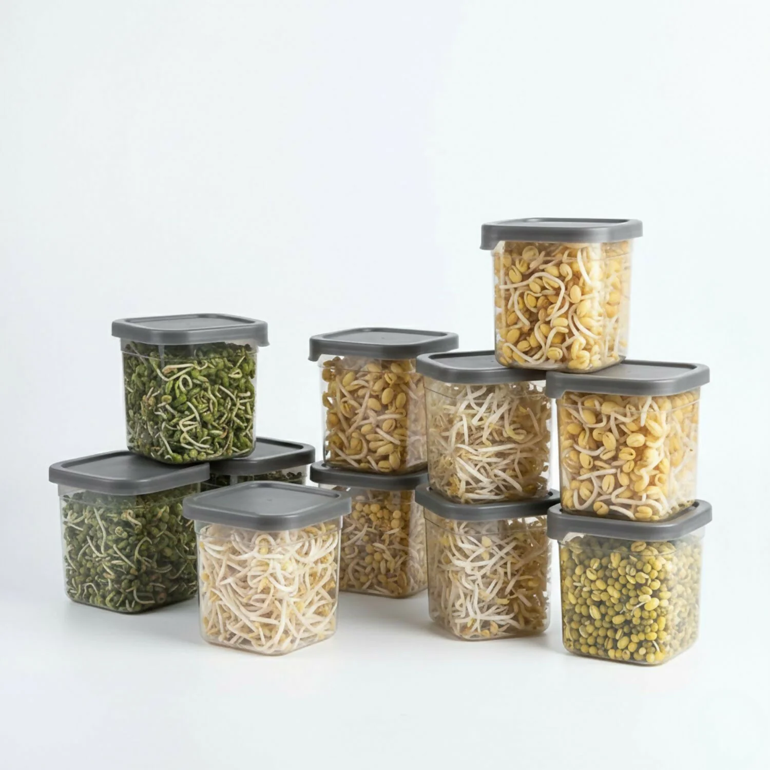 Airtight Kitchen storage container 700 ml Pack of 8 - Image 3