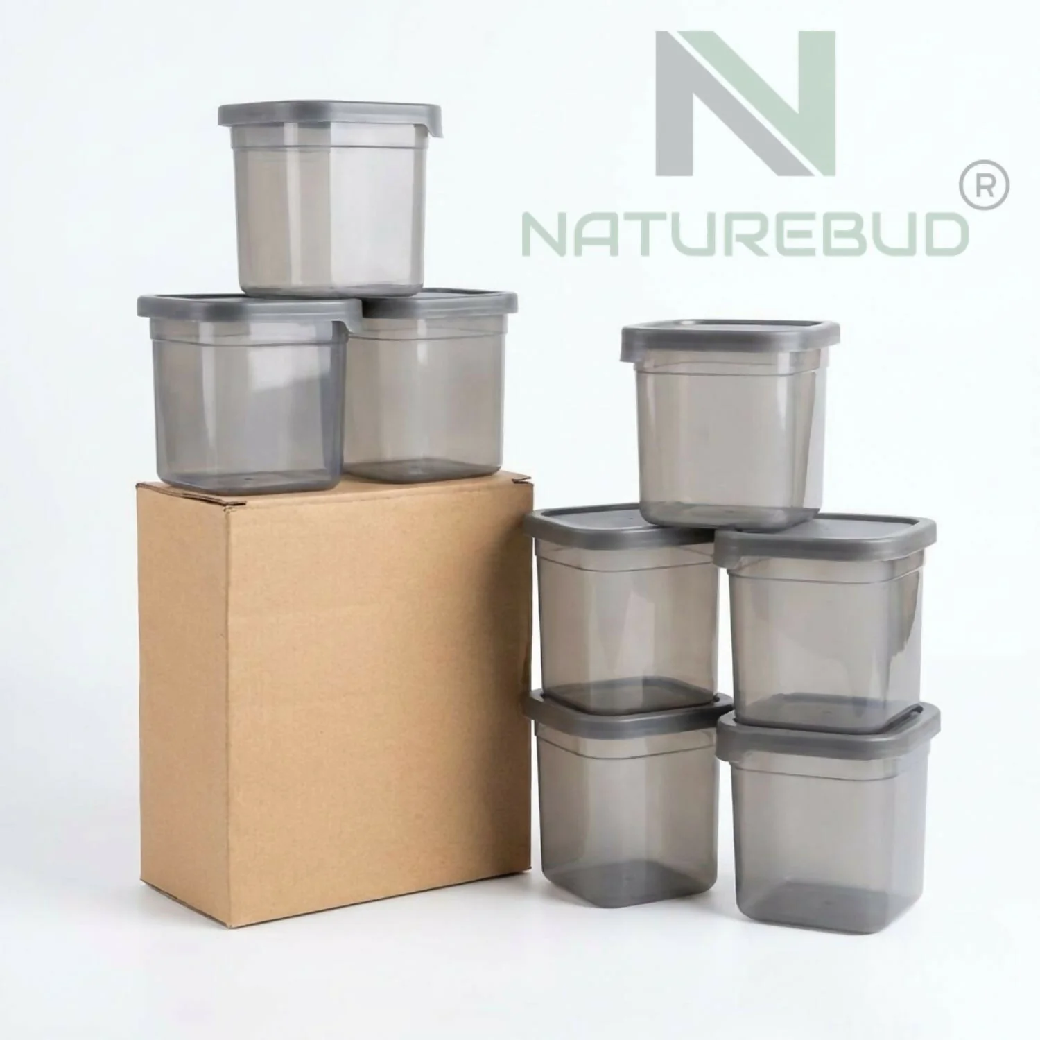 Airtight Kitchen storage container 700 ml Pack of 8 - Image 4