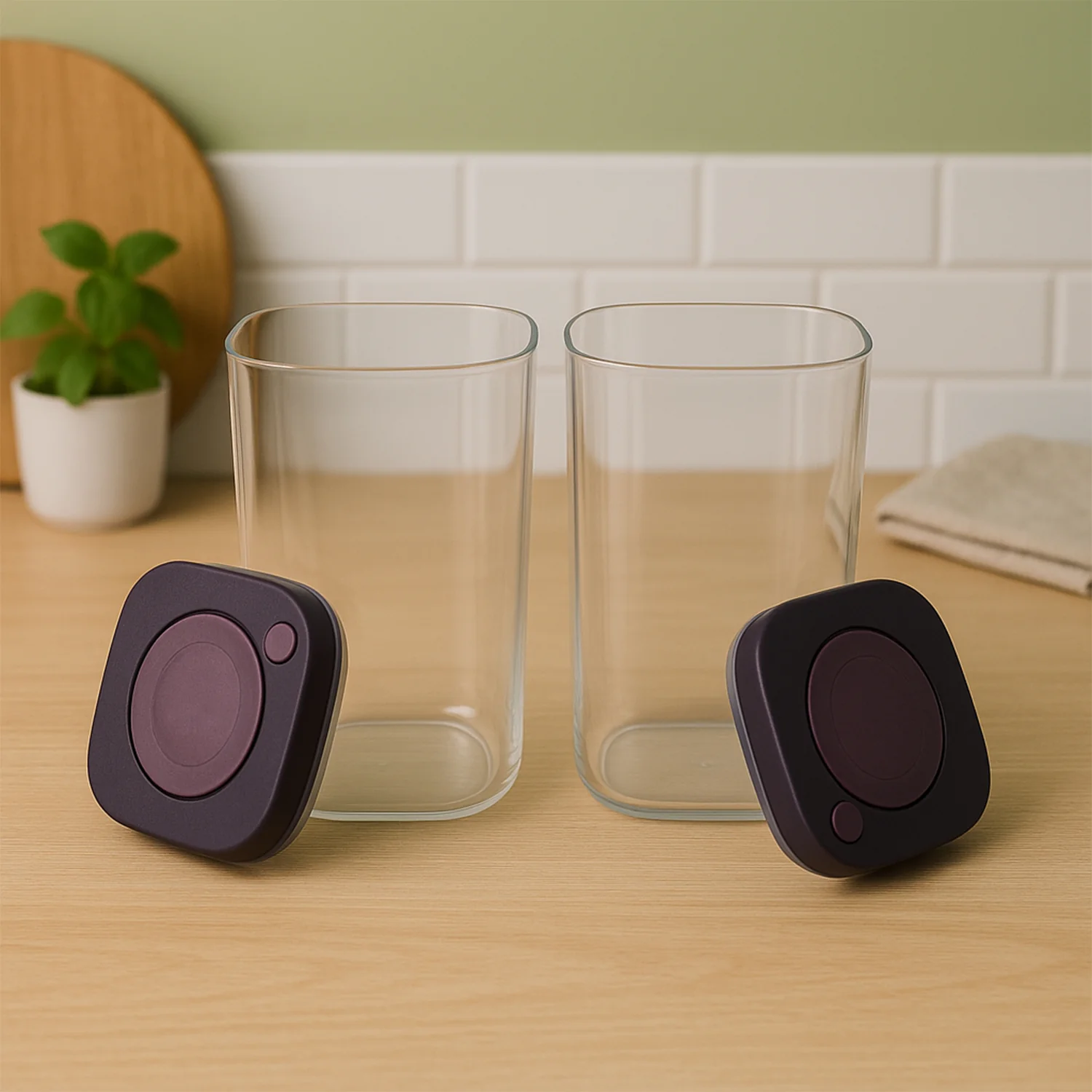 Supermom Airtight Kitchen Storage Containers (2 Pc Set / 1200ml) - Image 7