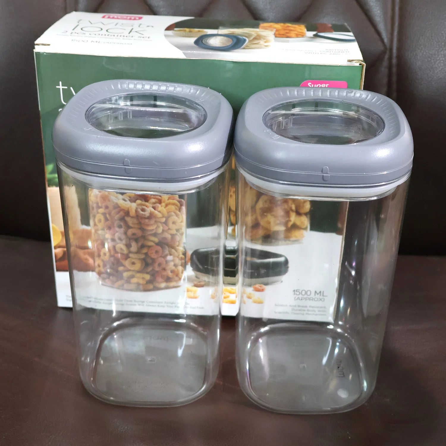 Supermom Airtight Kitchen Storage Containers – (2 Pc Set / 1500 ml) - Image 11