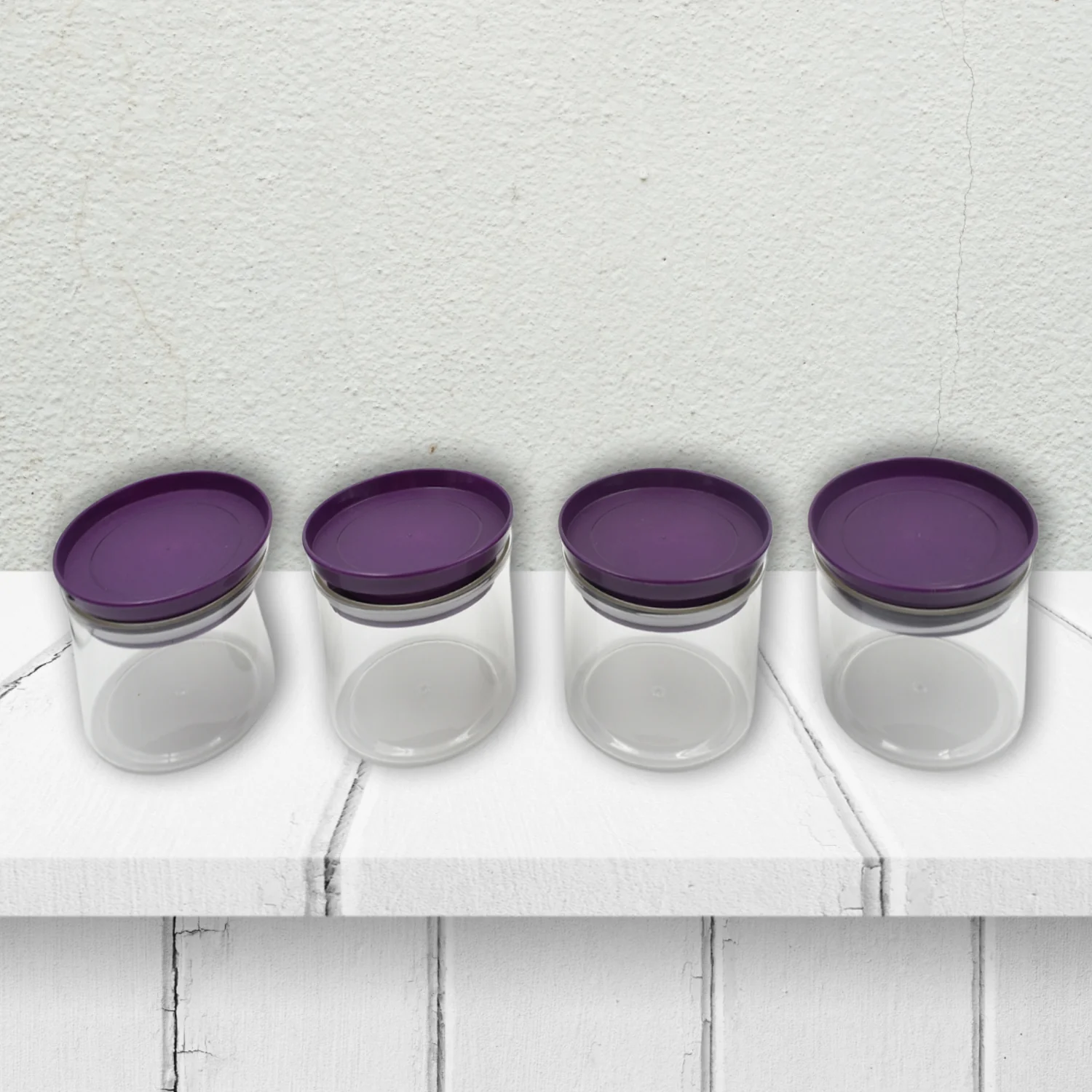 Airtight Plastic 4 Pc Storage Container Set, With Storage Container - Image 7