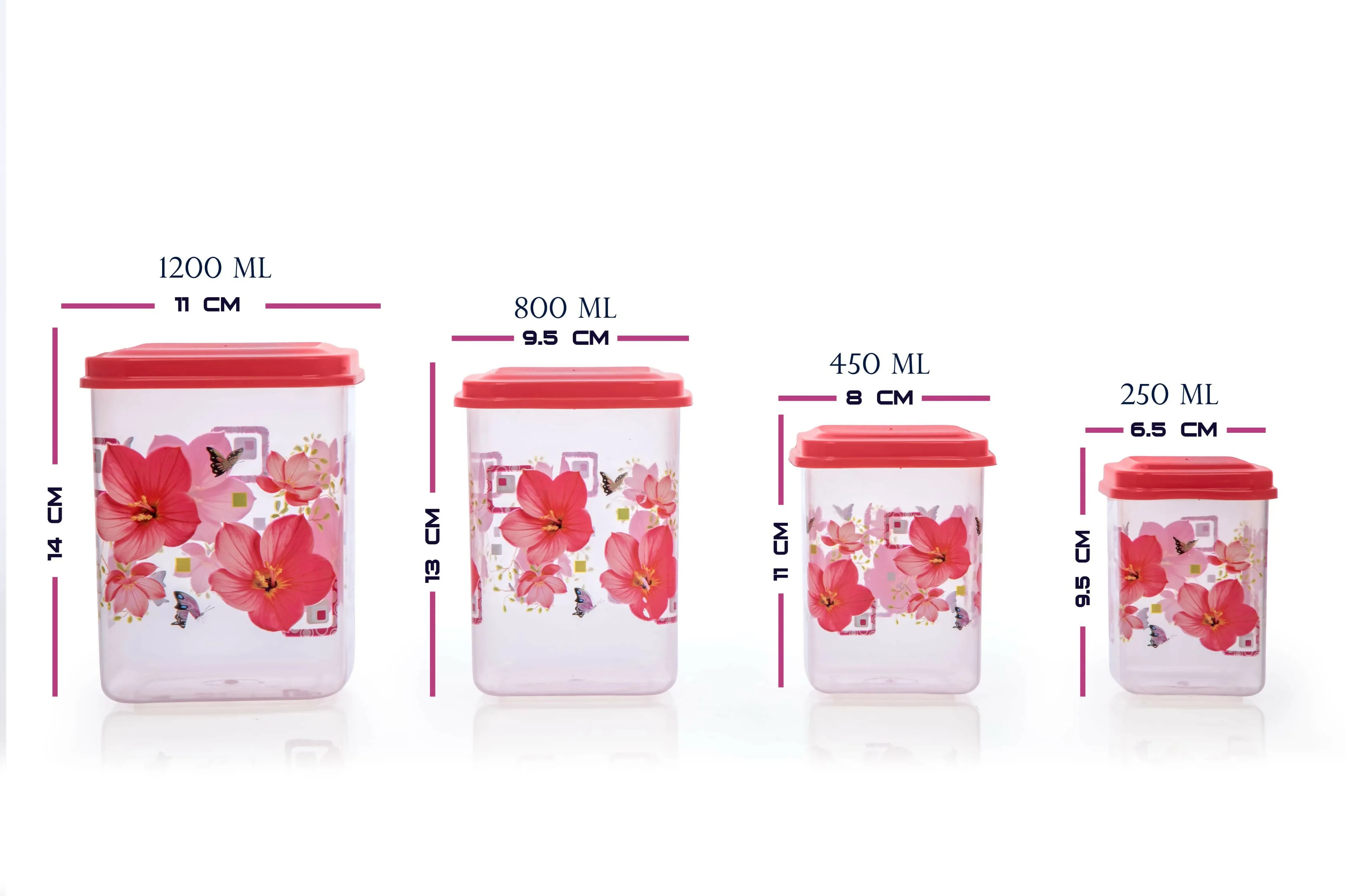 Airtight Printed jar 24 pic - Image 2