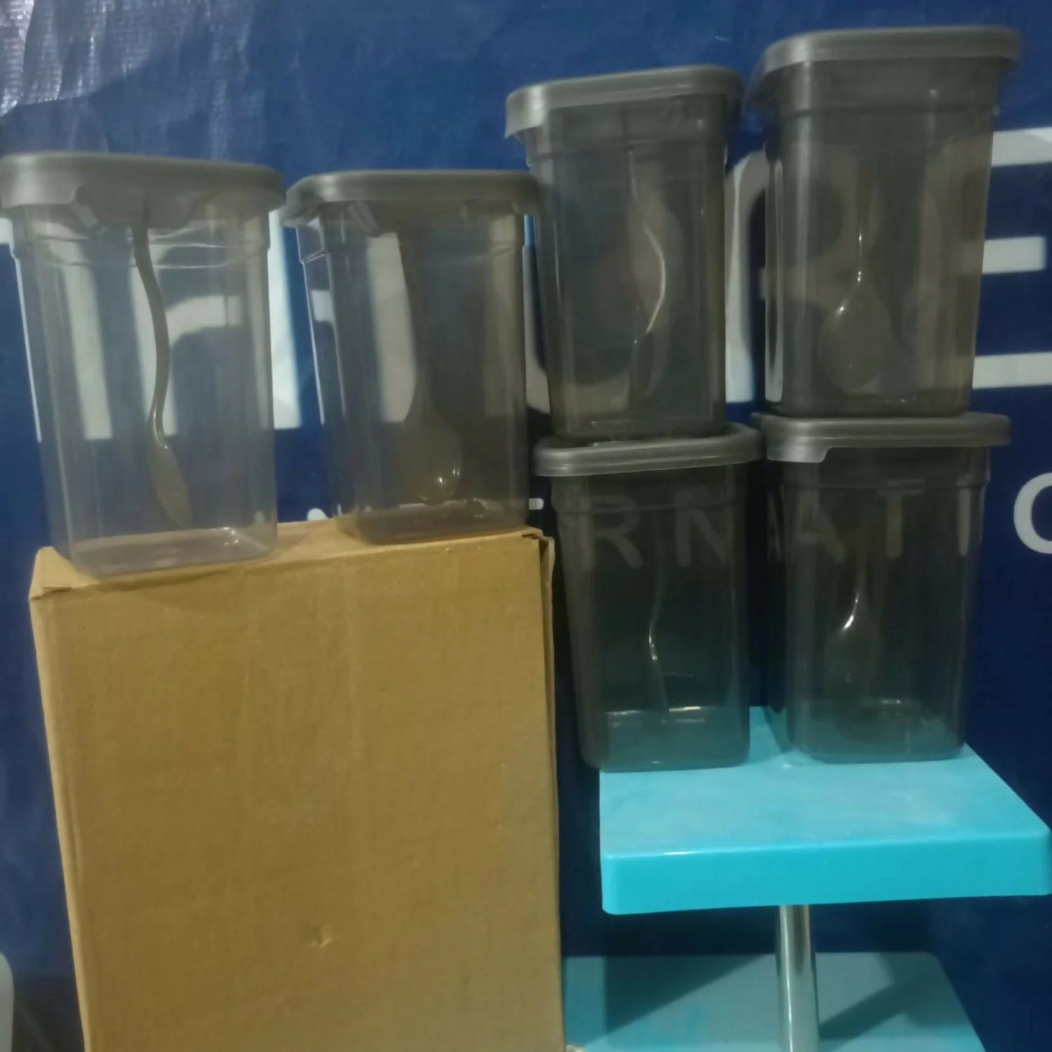 Airtight Spoony Container pack of 6 - Image 5