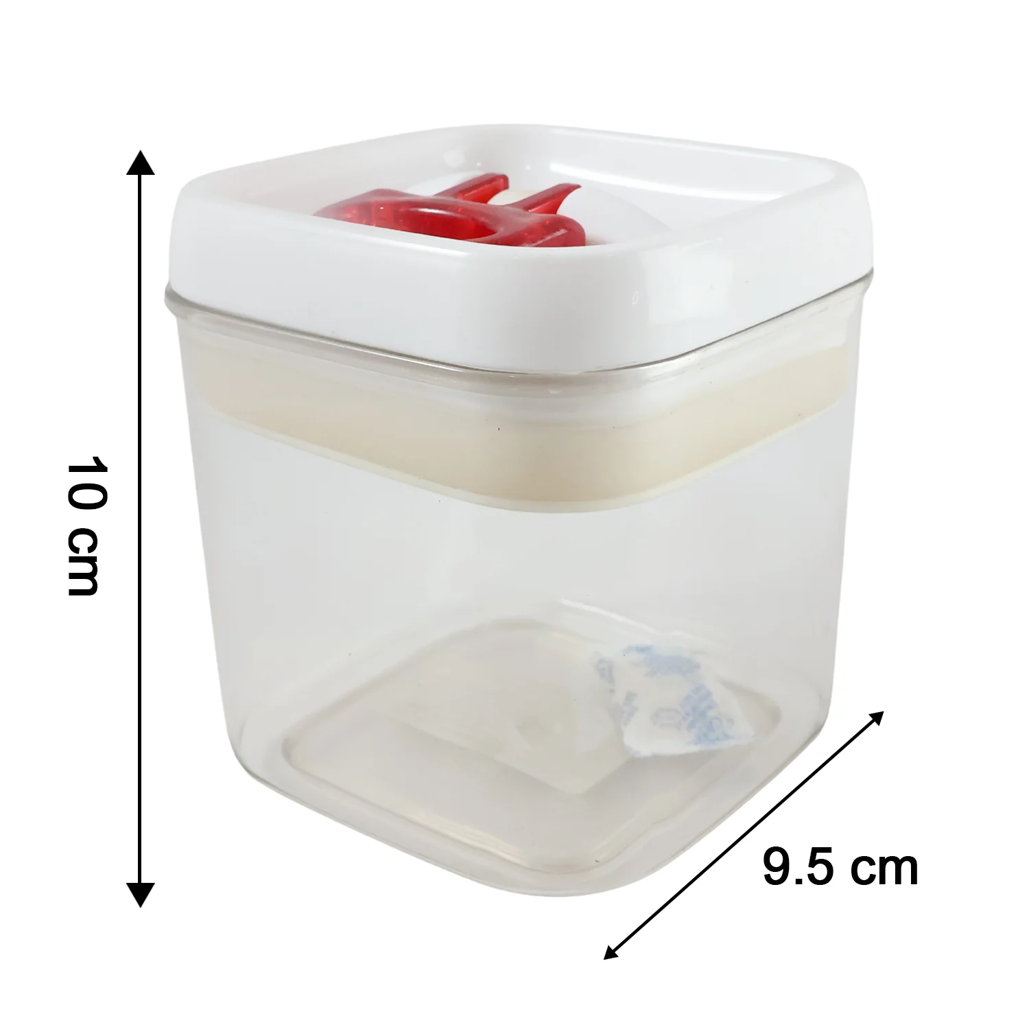 Airtight Storage Container with Red Lid (1 Pc) - Image 7
