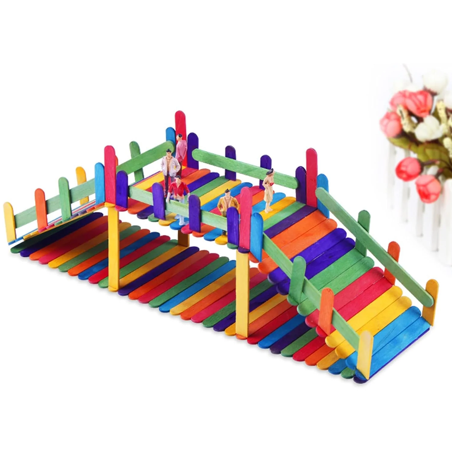 All-in-One Kids Arts & Crafts Supplies Kit – DIY Crafting Material Set - Image 3
