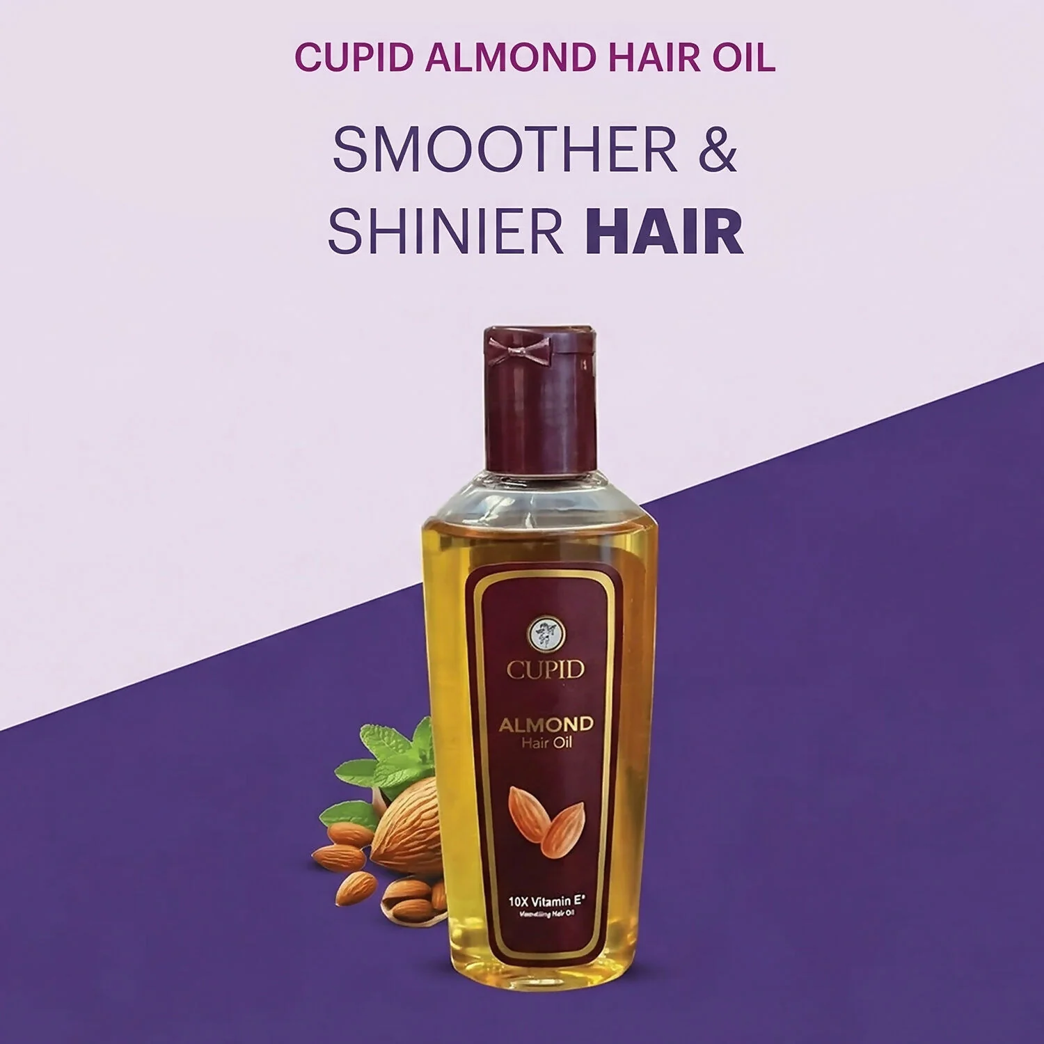 Almond Hair Oil with Vitamin E Nourishing Hair Care Solution (100 Ml) - Image 2