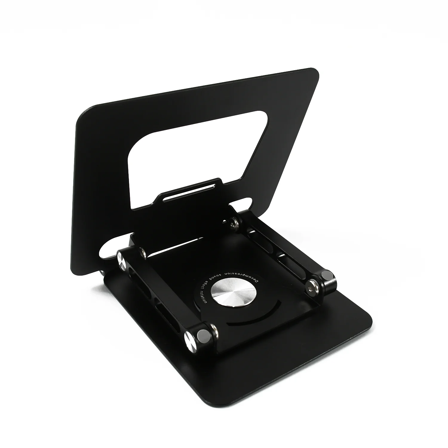 Aluminum Alloy 360° Rotating Adjustable Bracket – Adju Portable Foldable Tablet Stand - Image 4