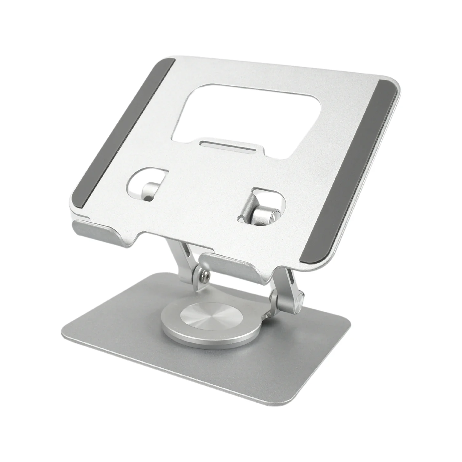 Aluminum Alloy 360° Rotating Adjustable Bracket – Adju Portable Foldable Tablet Stand - Image 5