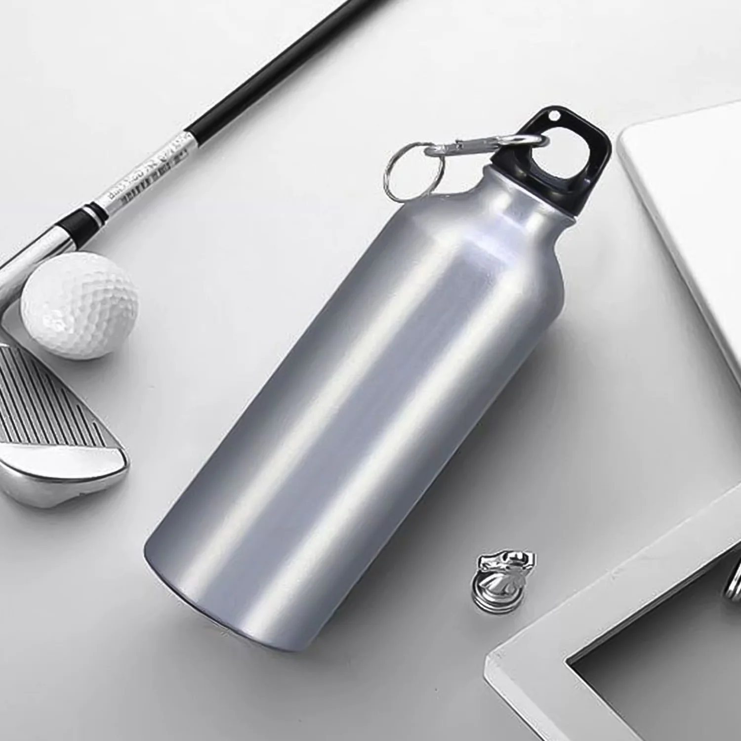 Aluminum Durable Sports Water Bottle (1 Pc / Mix Size & Color) - Image 4
