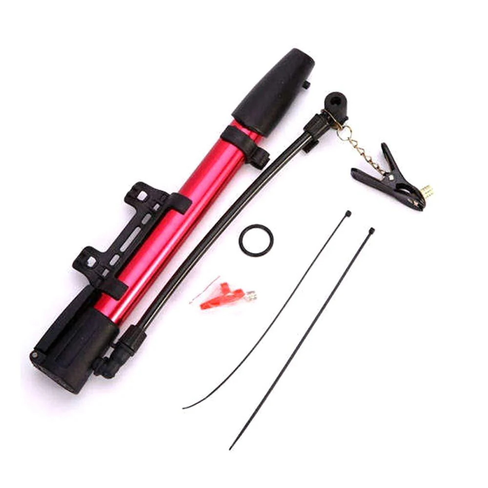 Aluminum Mini Bicycle Air Pump (Multicolor) - Image 4