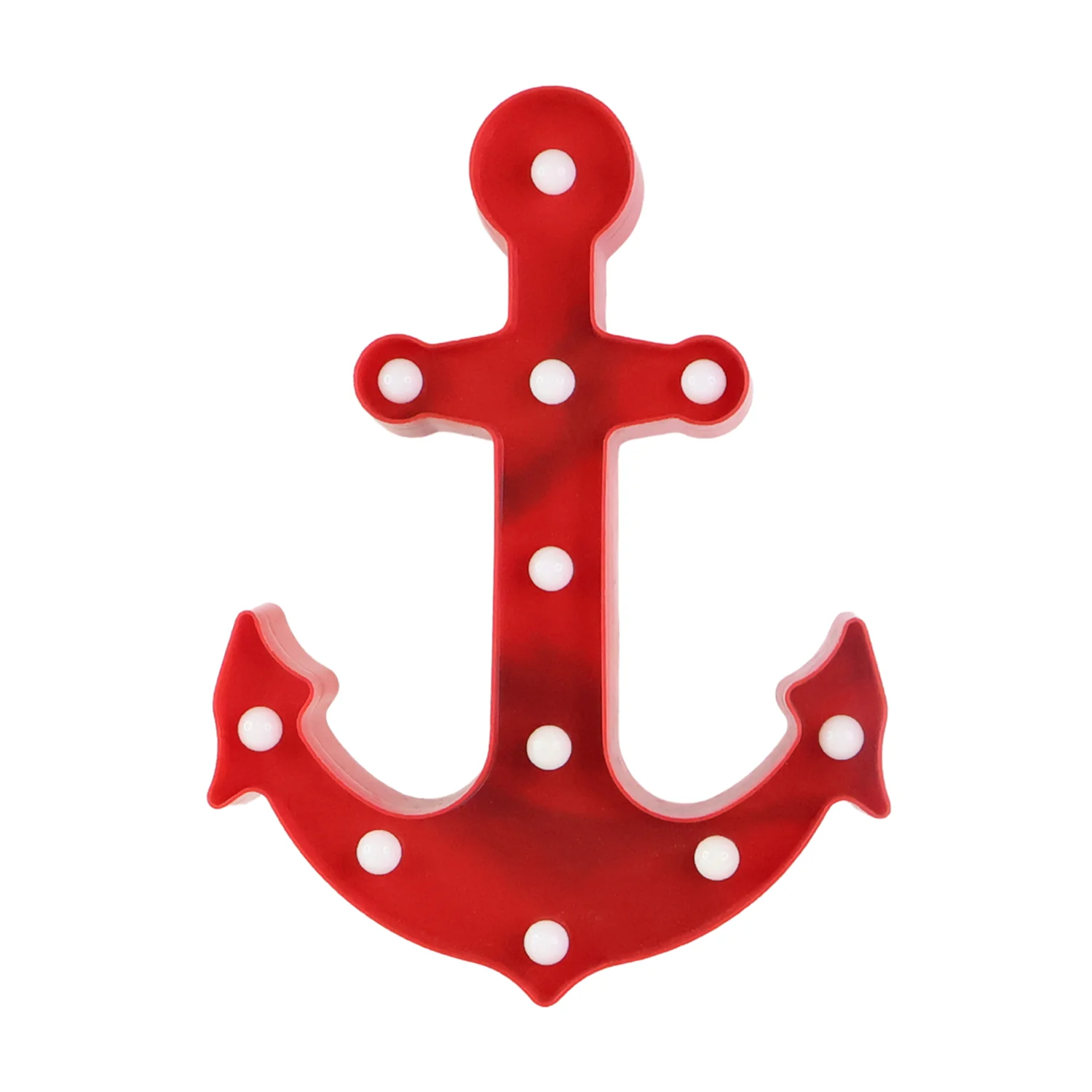 Anchor Shape LED Decorative Night Lamp - (1 Pc) - Image 5