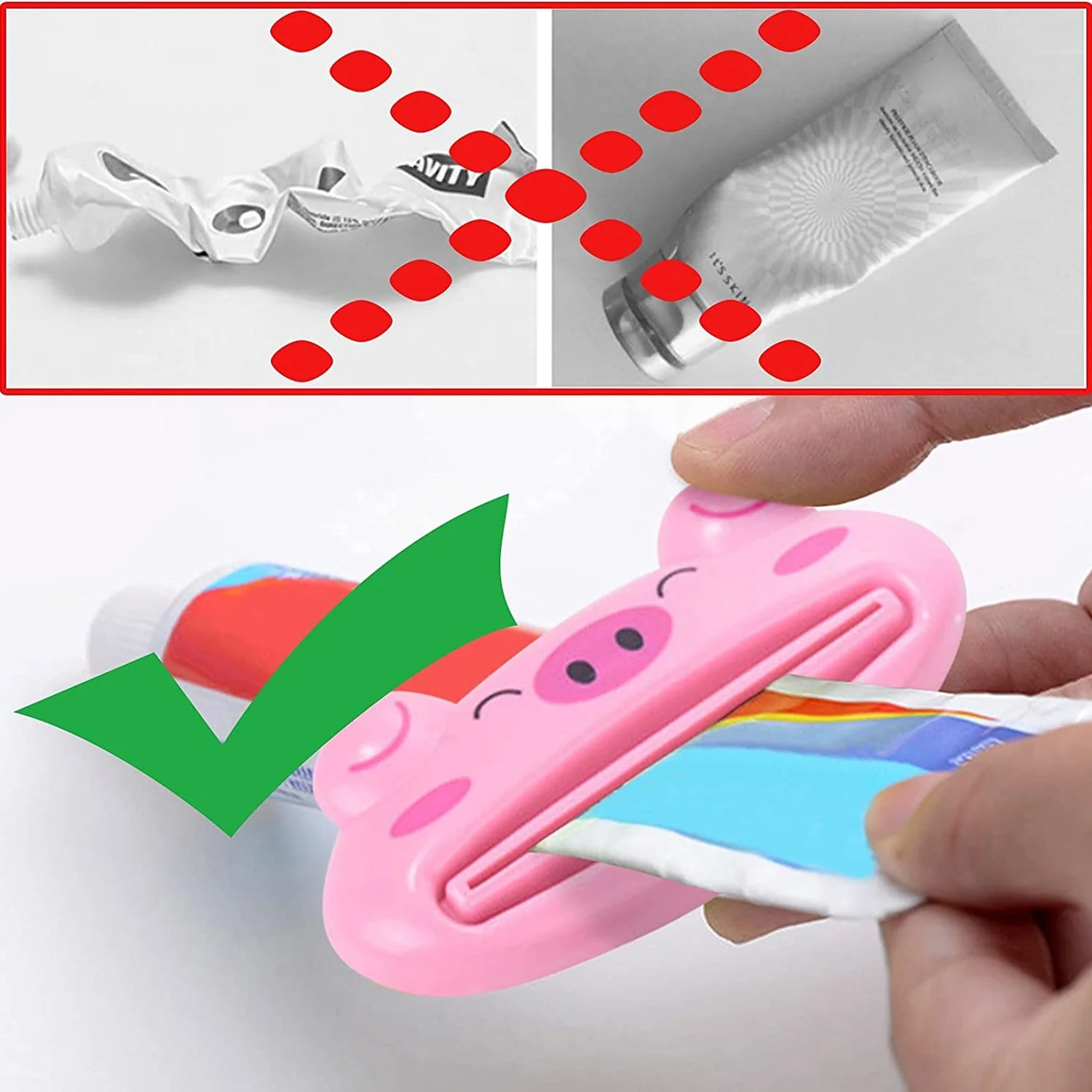 Animal Design Toothpaste Squeezer for Easy Dispensing - Image 5