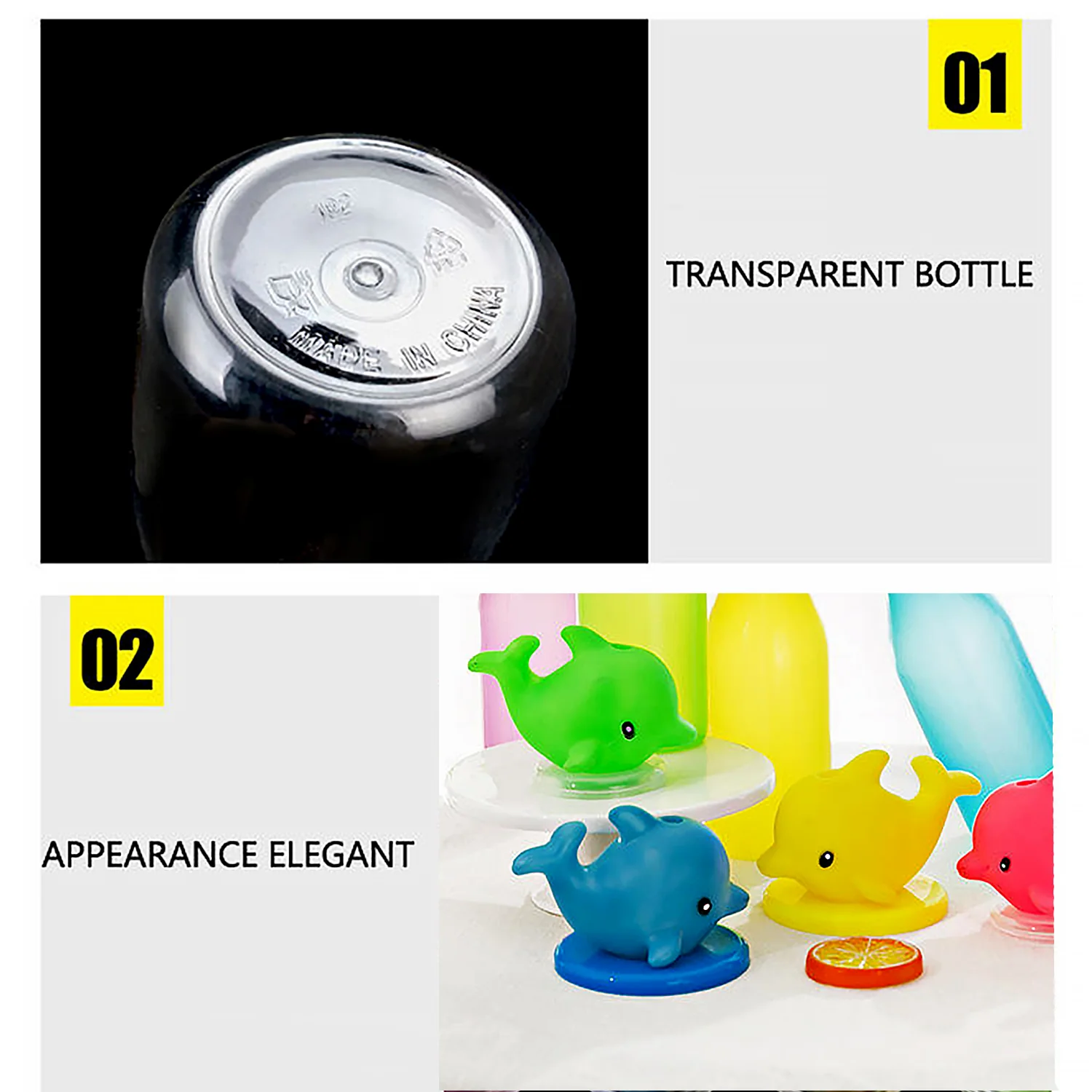 Party Props Birthday Return Gifts For Kids |Animal Shape Straw Sipper Bottle For Kids - Image 6