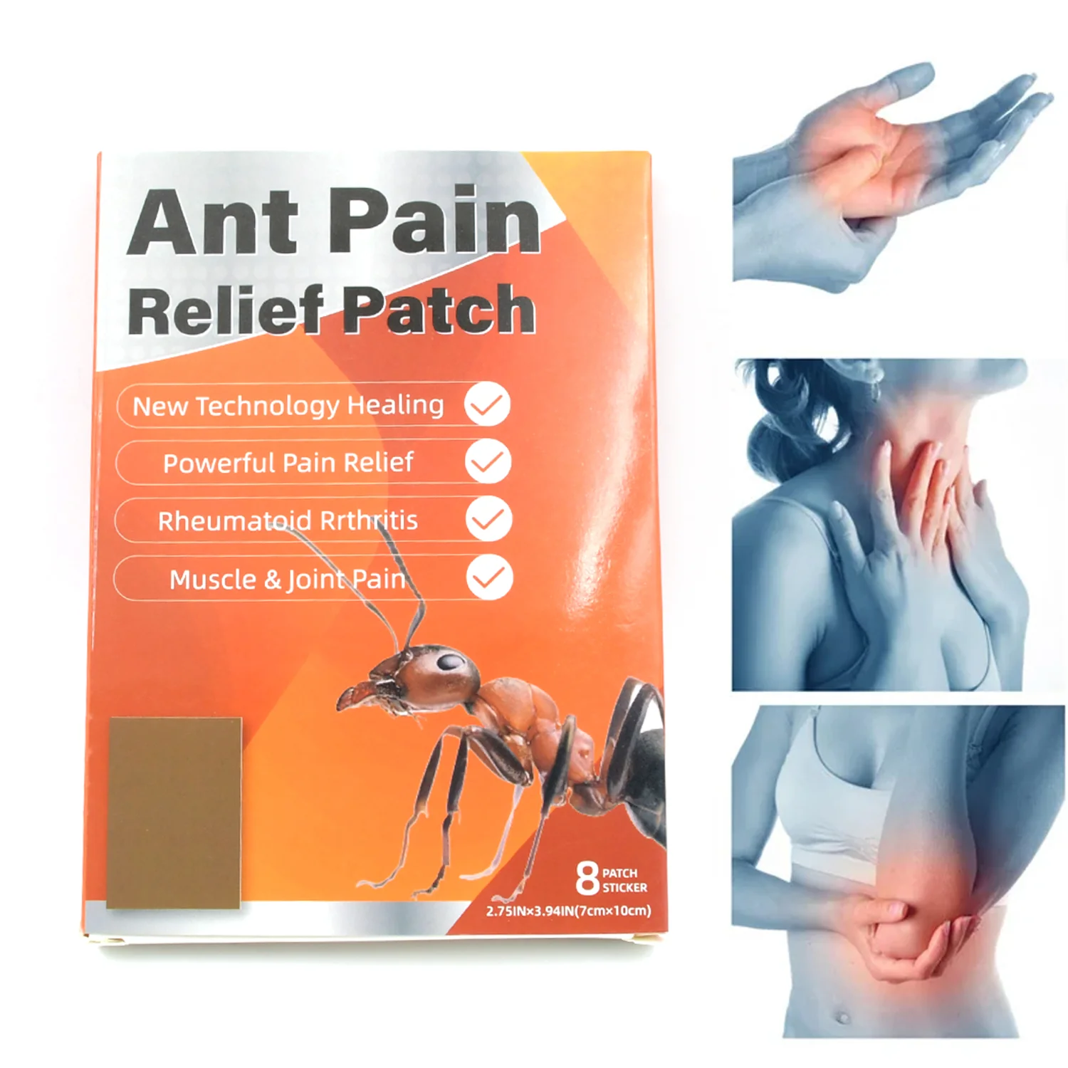Ant Pain Relief Patch - Pack of 8 Patches - Image 4