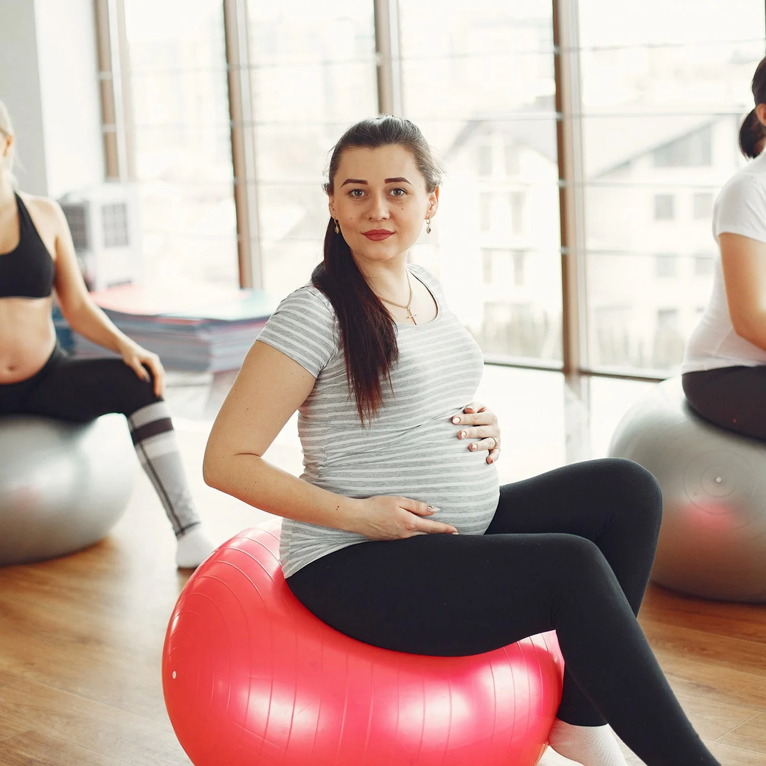 Anti Burst 65 cm Exercise Ball (1 Pc / Mix Design & Color) - Image 4