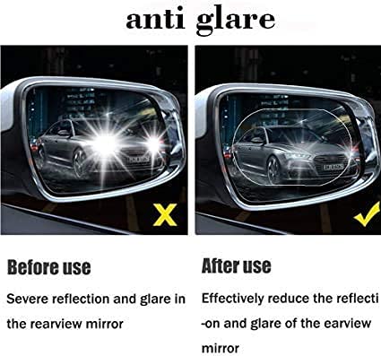 Anti-Fog & Anti-Scratch Rearview Mirror Film – HD Protective Sticker (1 Pc) - Image 7