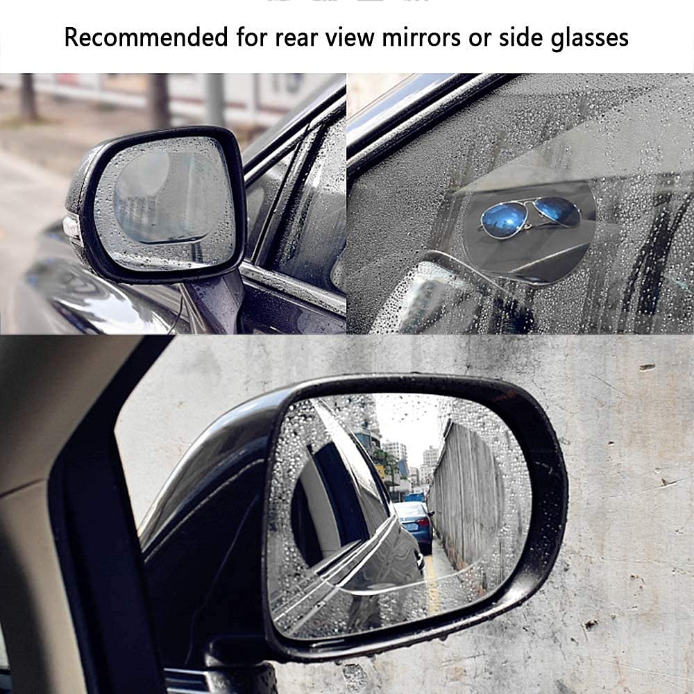 Anti-Fog & Anti-Scratch Rearview Mirror Film – HD Protective Sticker (1 Pc) - Image 8