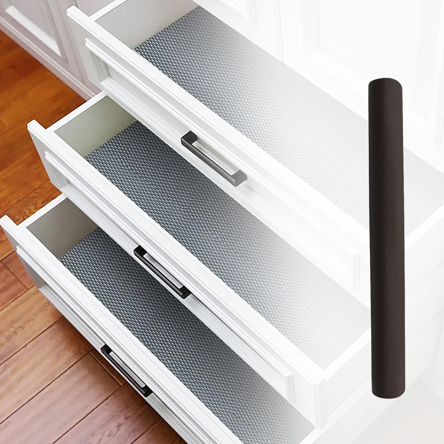 Anti-Slip Mat Liner Roll for Kitchen, Bathroom, Fridge & Shelves (45cmx3m) - Image 6