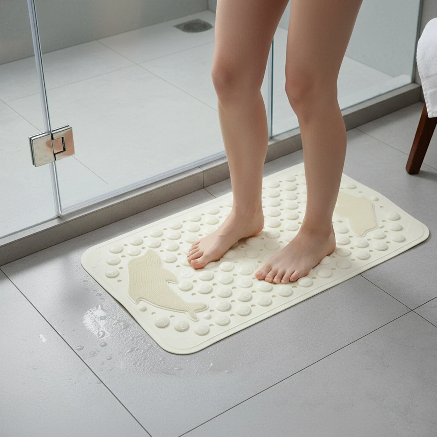 Anti-Slip Protection Bath Mat (69 x 35 Cm) - Image 3
