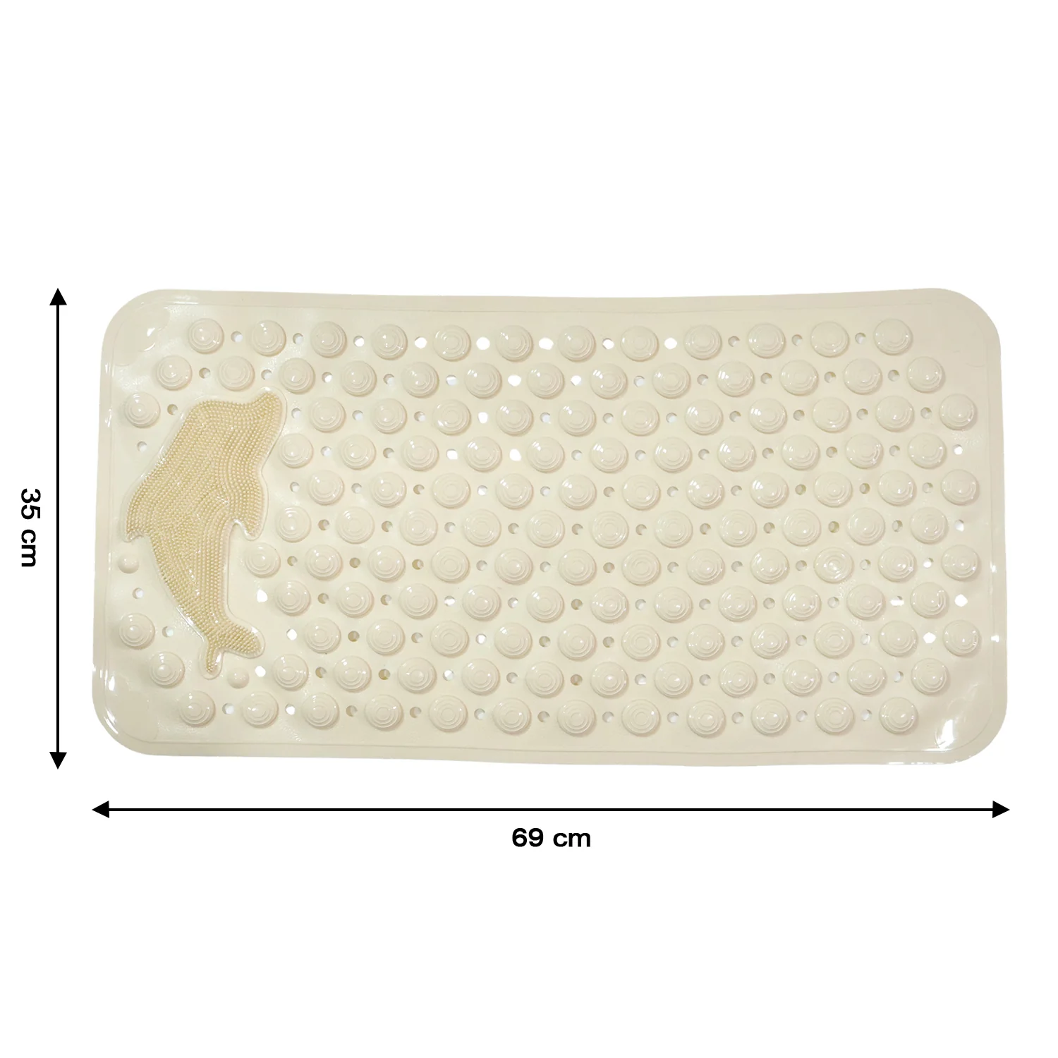Anti-Slip Protection Bath Mat (69 x 35 Cm) - Image 6