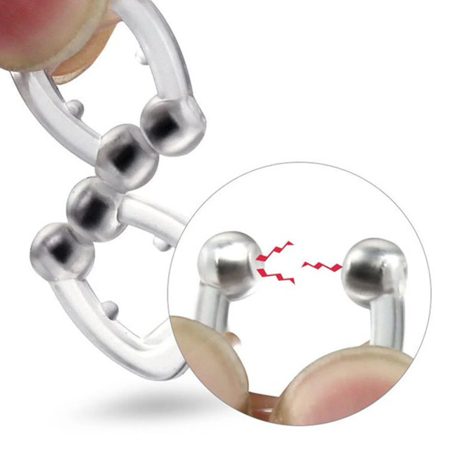Silicone Magnetic Nose Clip Anti Snore Device for Heavy Snoring Sleeper (1 Pc) - Image 10