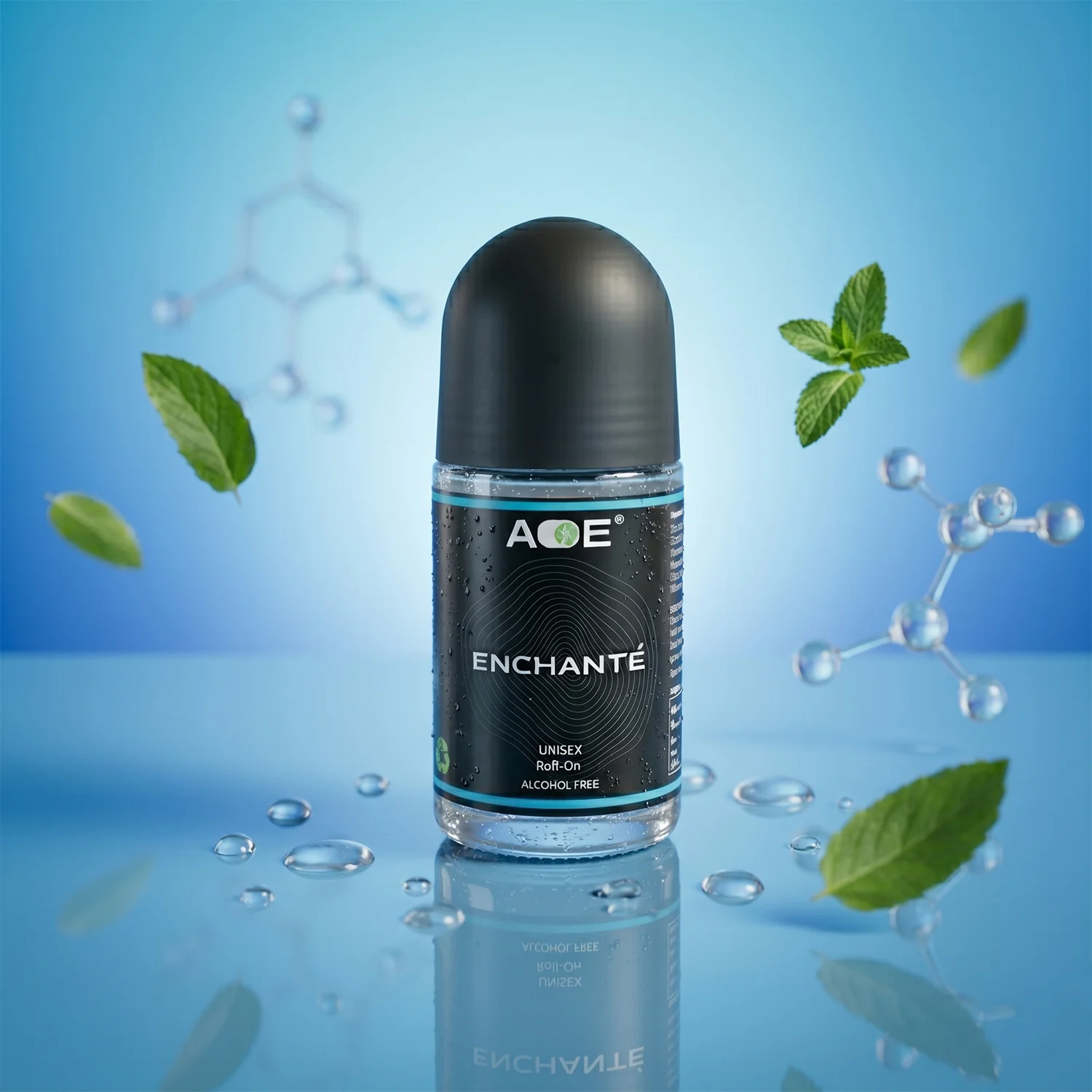 AOE Premium Long Lasting Unisex Roll-On Deodorant Body Fragrance (1 Pc, 50 ML / Blue) - Image 7