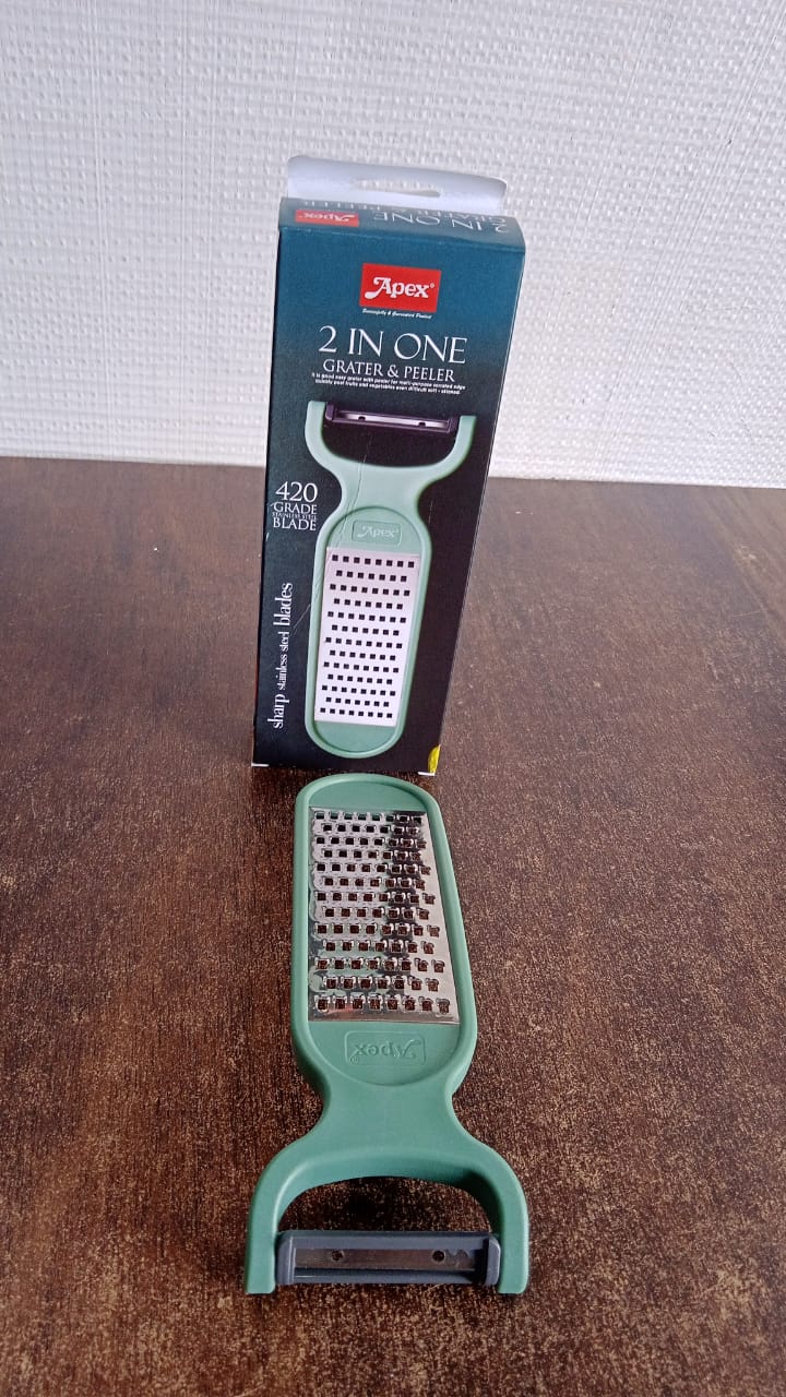 Apex 2-in-1 Vegetable Grater & Peeler Combo Tool - Image 7