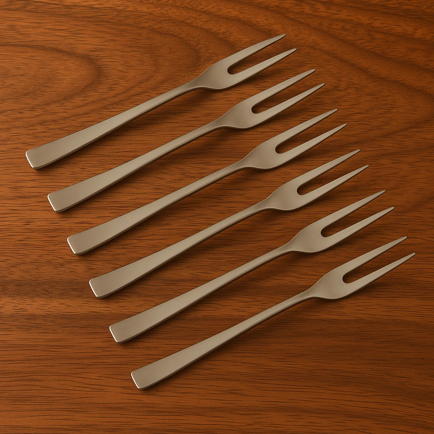 Apex 6 IN 1 Stainless Steel Fruit Fork (1 Set) - Image 3