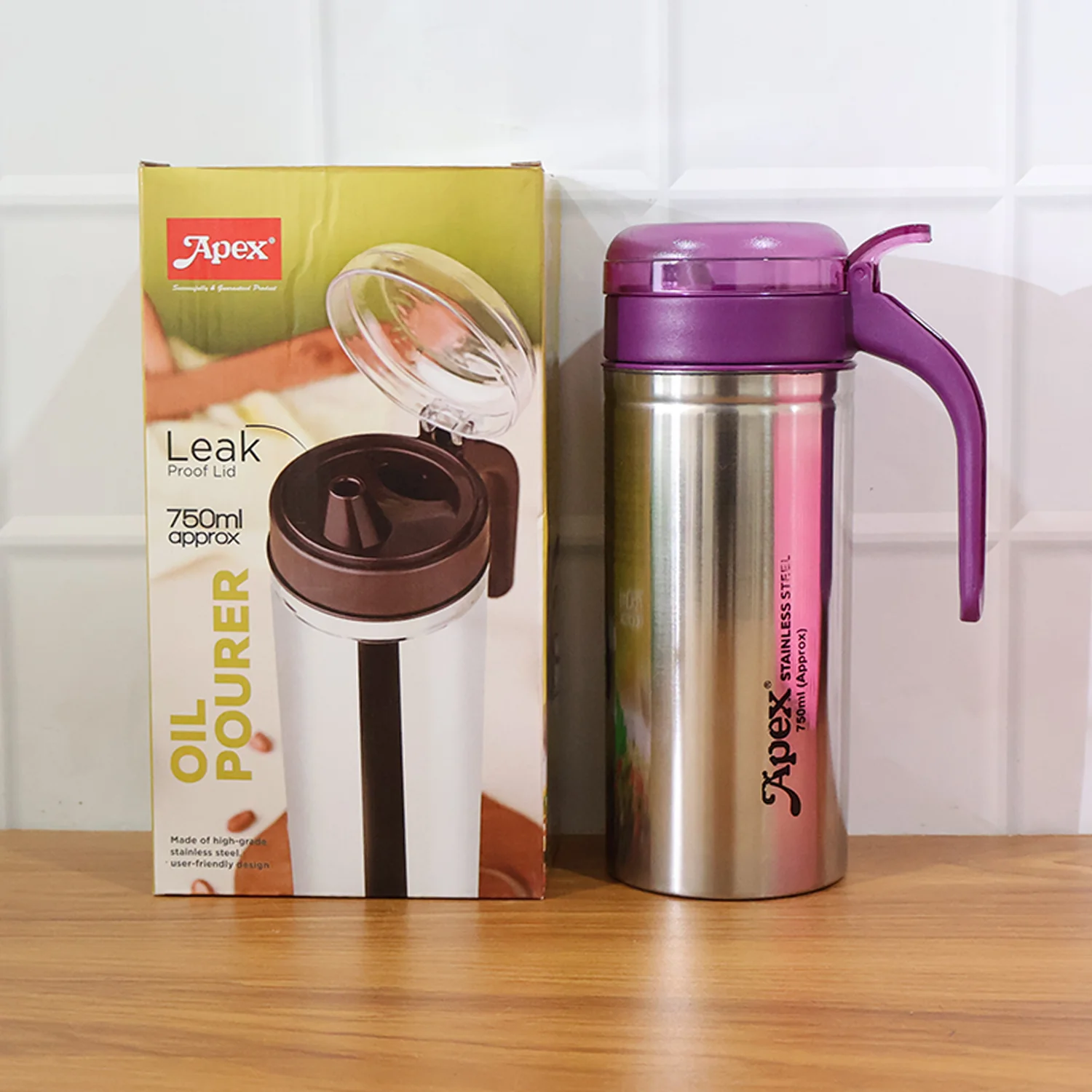 Apex 750ml Approx. Stainless Steel Oil Pourer (1 Pc) - Image 10