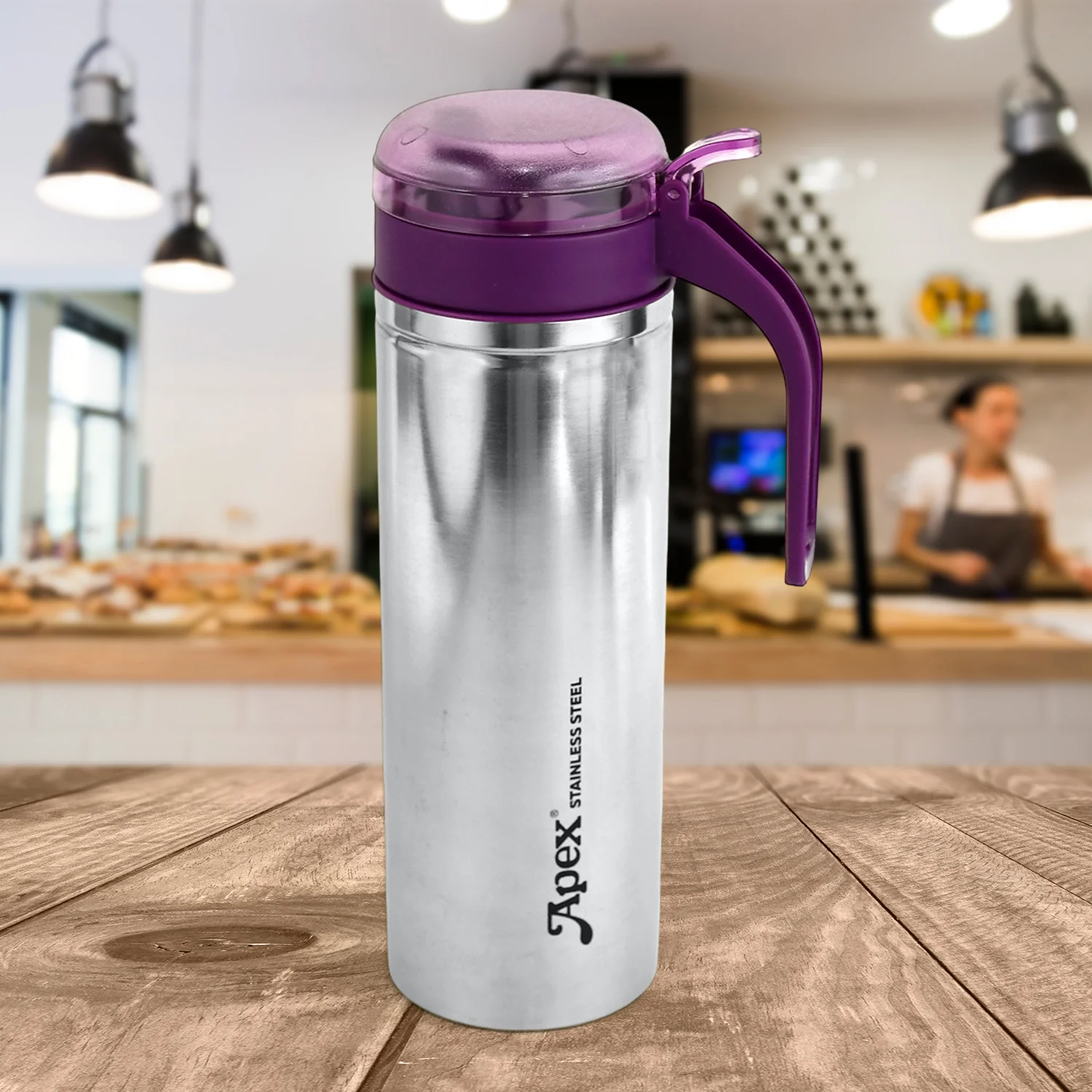Apex 750ml Approx. Stainless Steel Oil Pourer (1 Pc) - Image 6